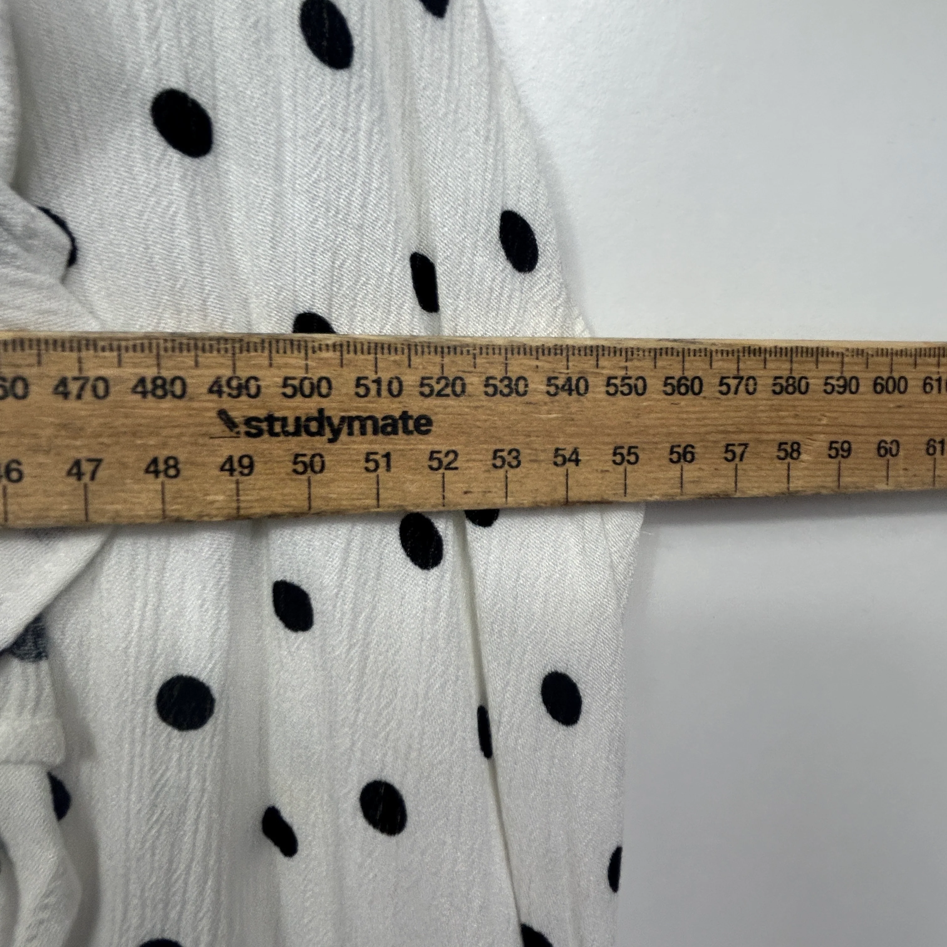 Lily Loves White & Black Polka Dot Dress - Size 18 - Image 7