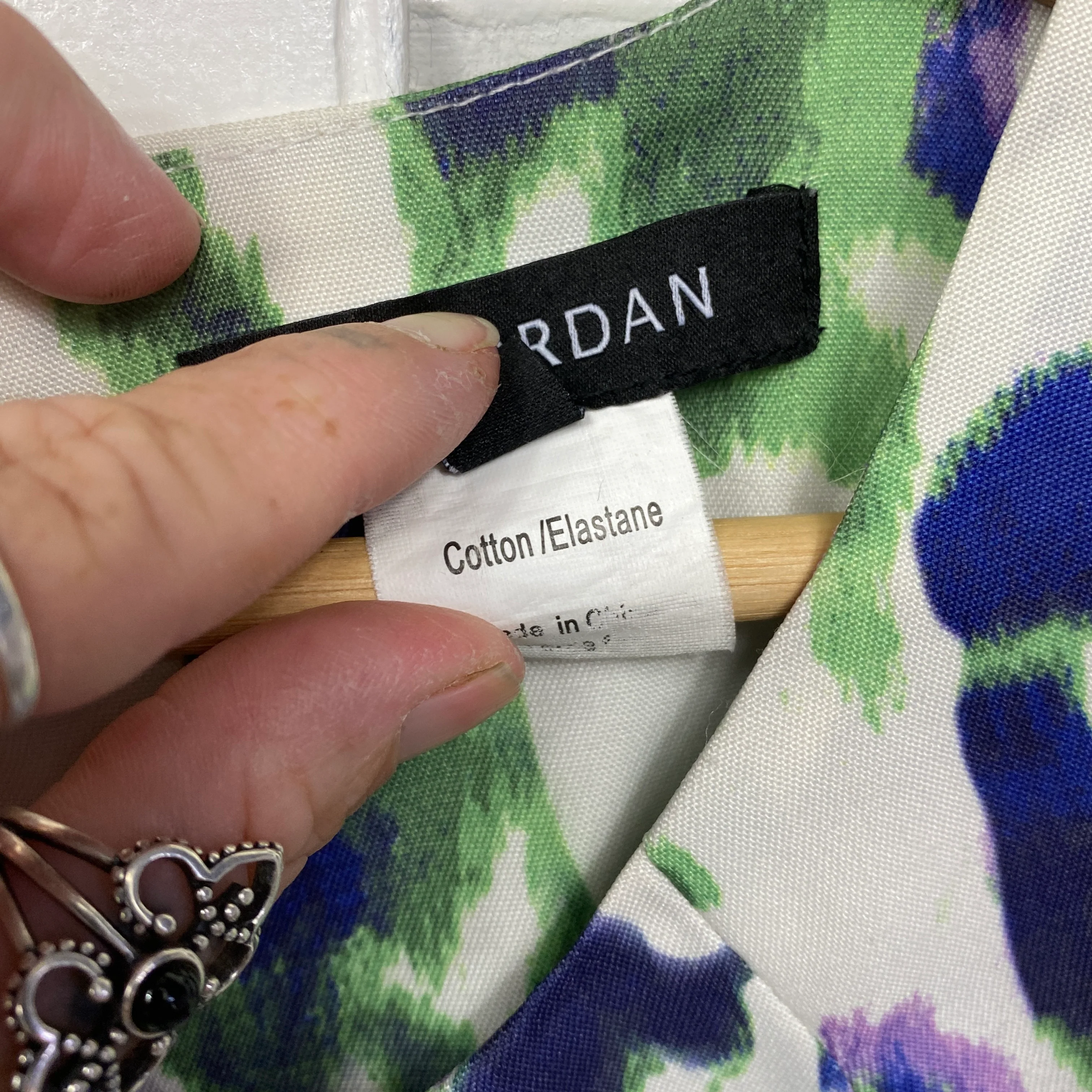 Liz Jordan Dress Size 14 Sleeveless Floral Multicoloured - Image 5