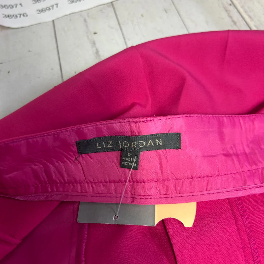Liz Jordan Pink Pants - Size 18 - Image 3