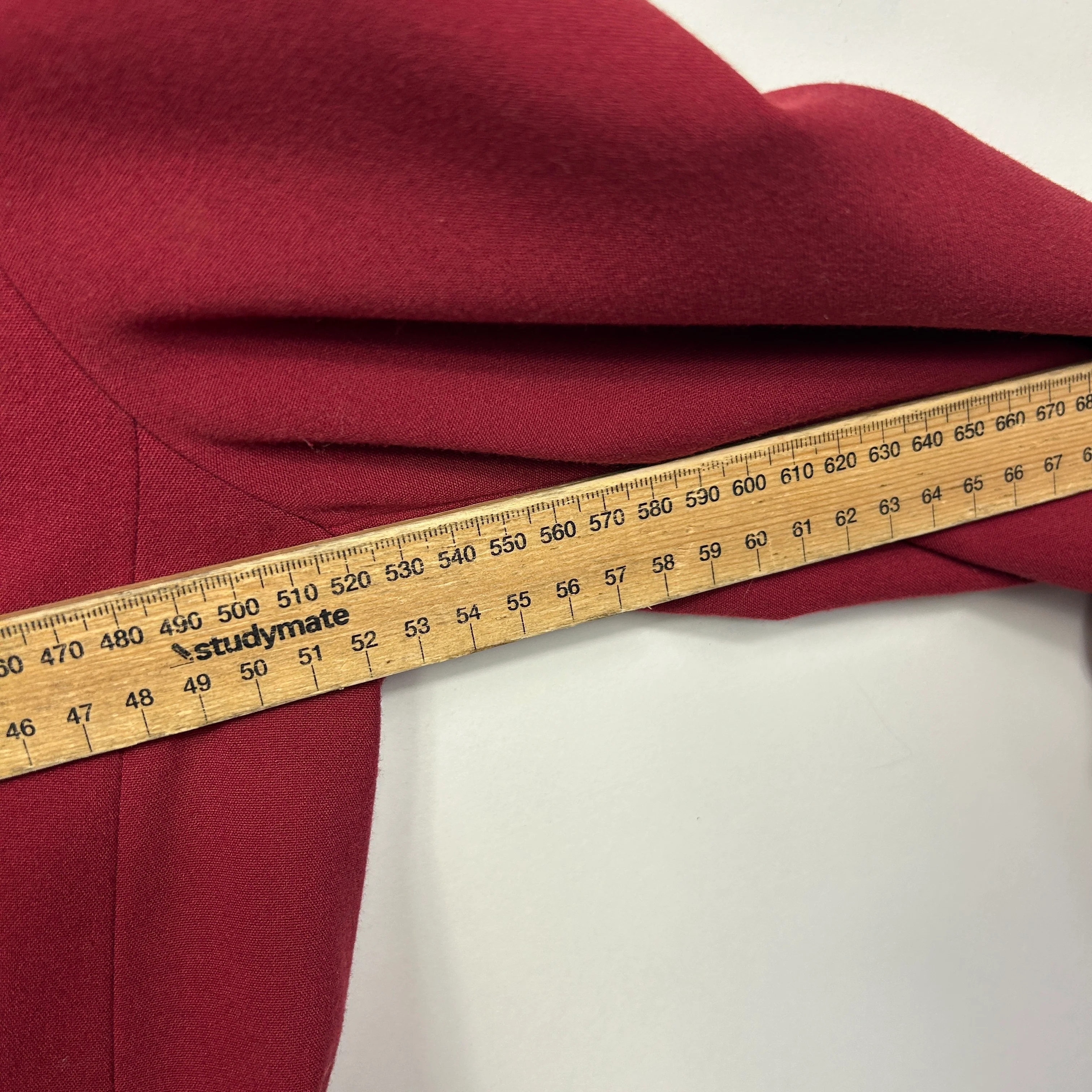 Vintage Long Tall Sally Red Blazer Jacket - Size 14 - Image 5