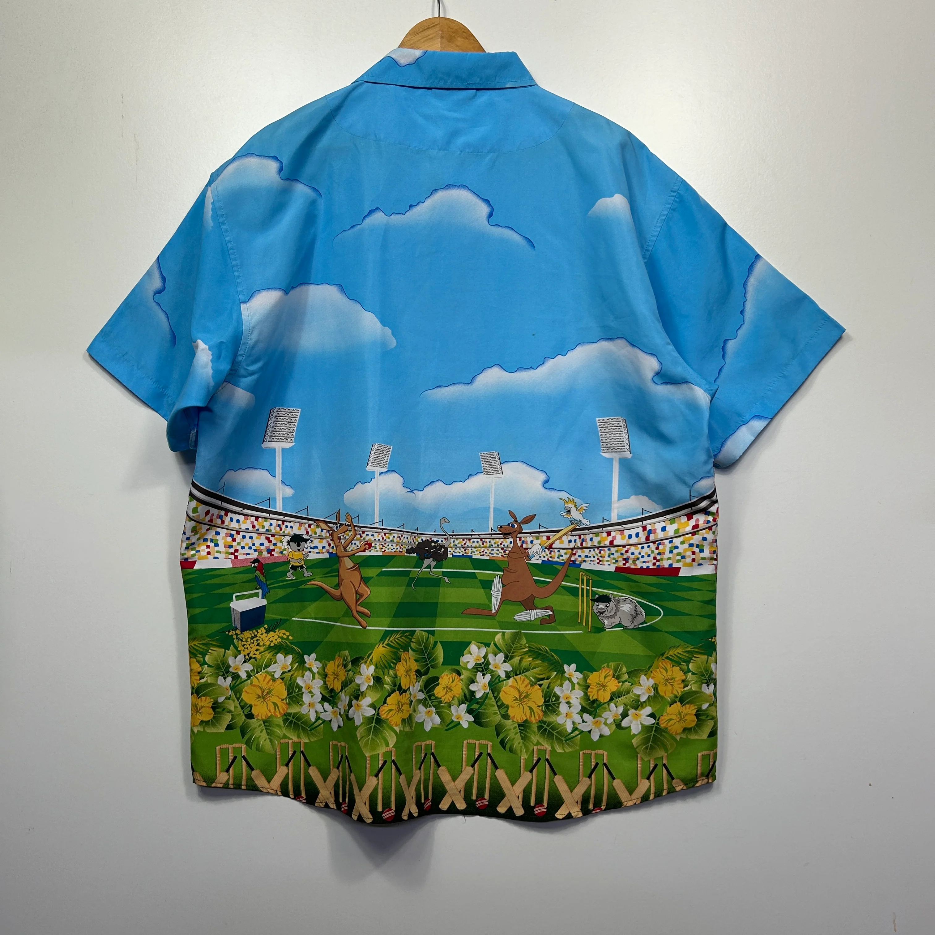 Lowes Aussie Cricket Short Sleeve Shirt - Size 2XL - Image 2