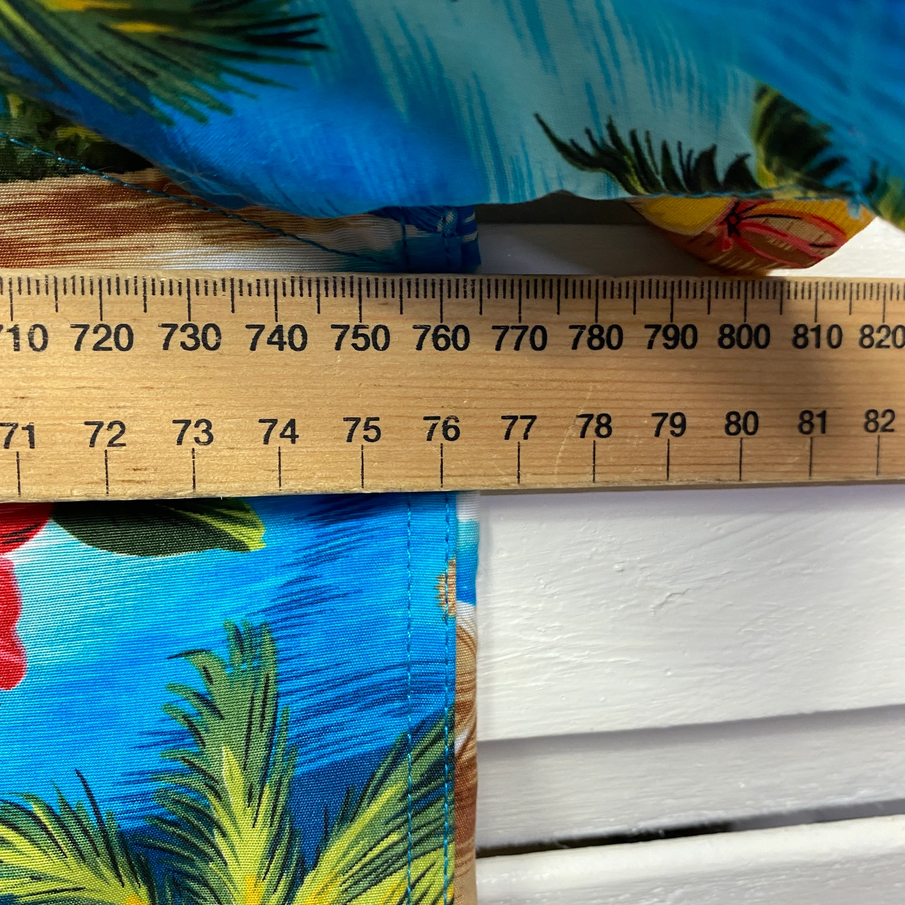 Hawaiian Lowes Men Shirt Size 7XL Short Sleeve Button Holiday Cruise - Image 6