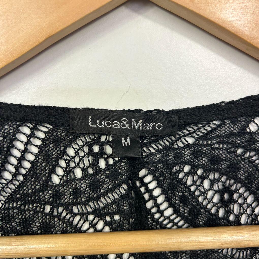 Luca&Marc Black Lace Jacket - Size 14 - Image 2