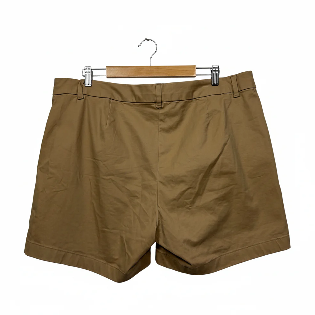 M&S Tan Shorts - Size 20 - Image 2
