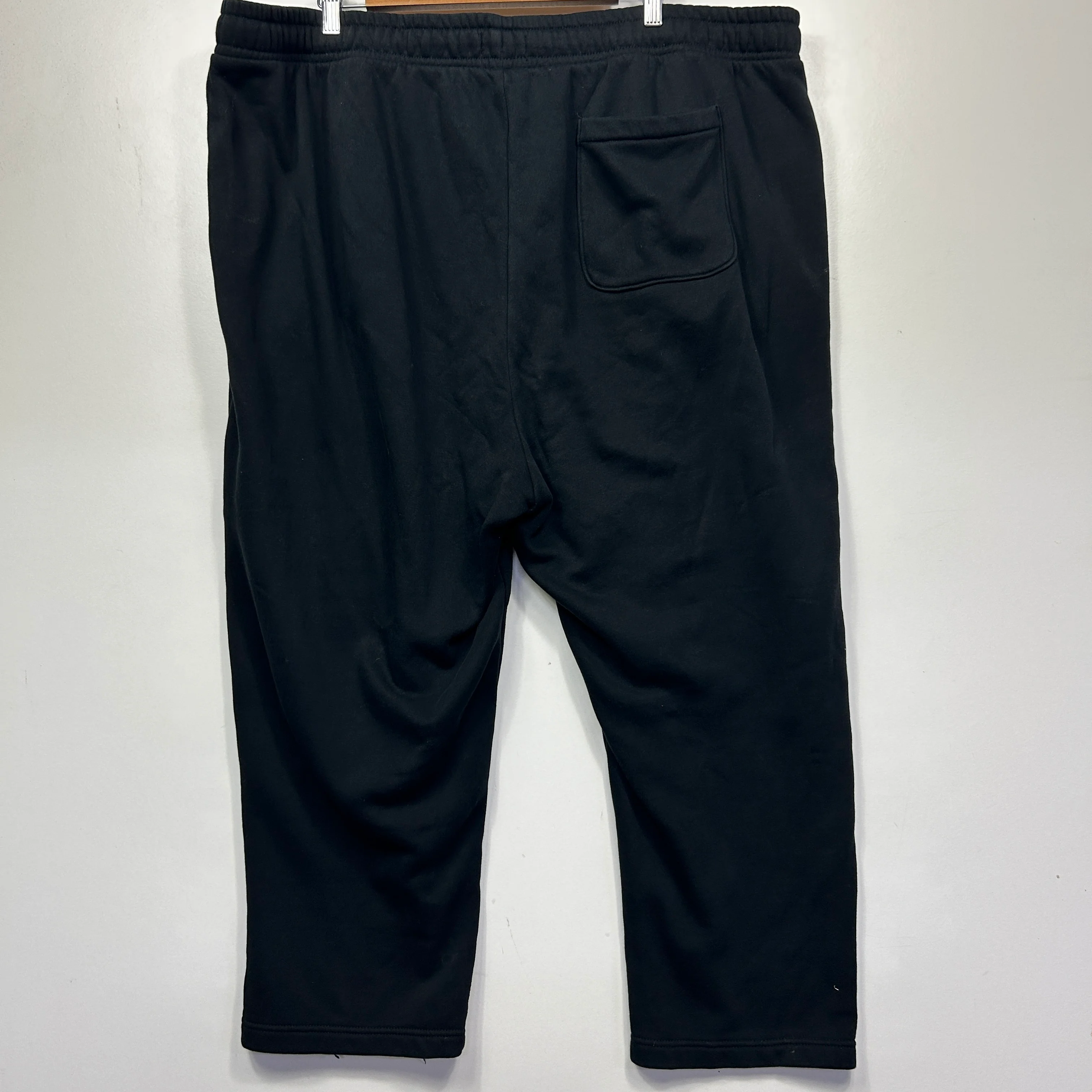 Target Man Plus Black Mens Track Sweat Pants - Size 7XL - Image 2