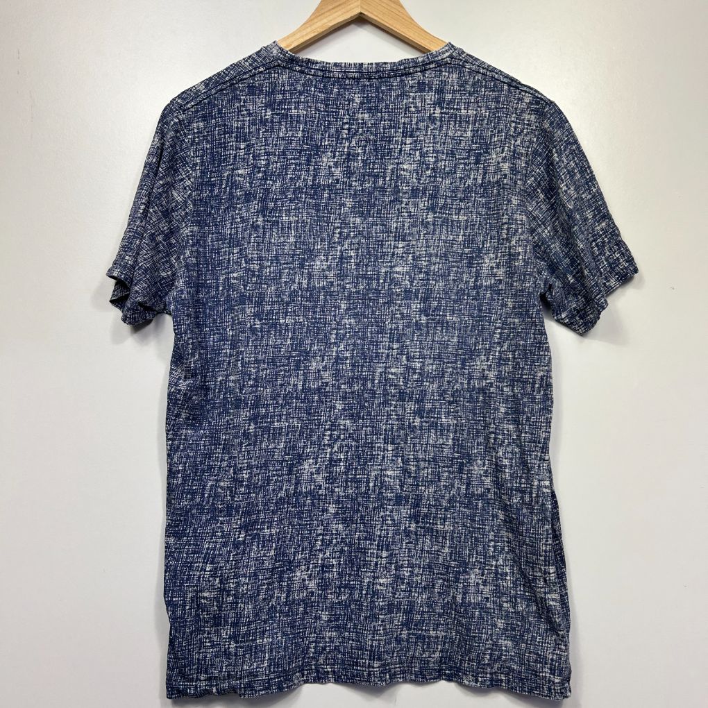 Marcs Navy Cotton Tee - Size L - Image 2