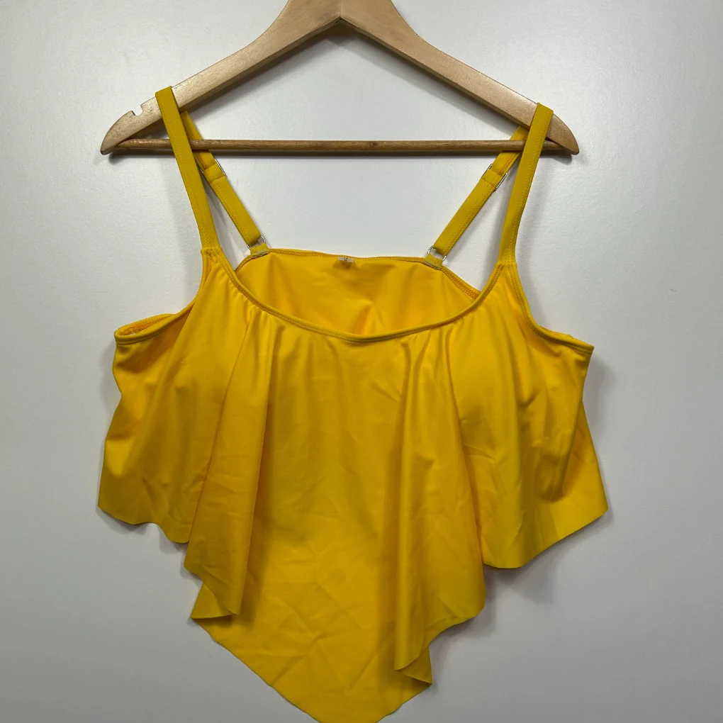 Swimwear Sunflower 2 piece Tankini - Size 1X/16 - Image 4