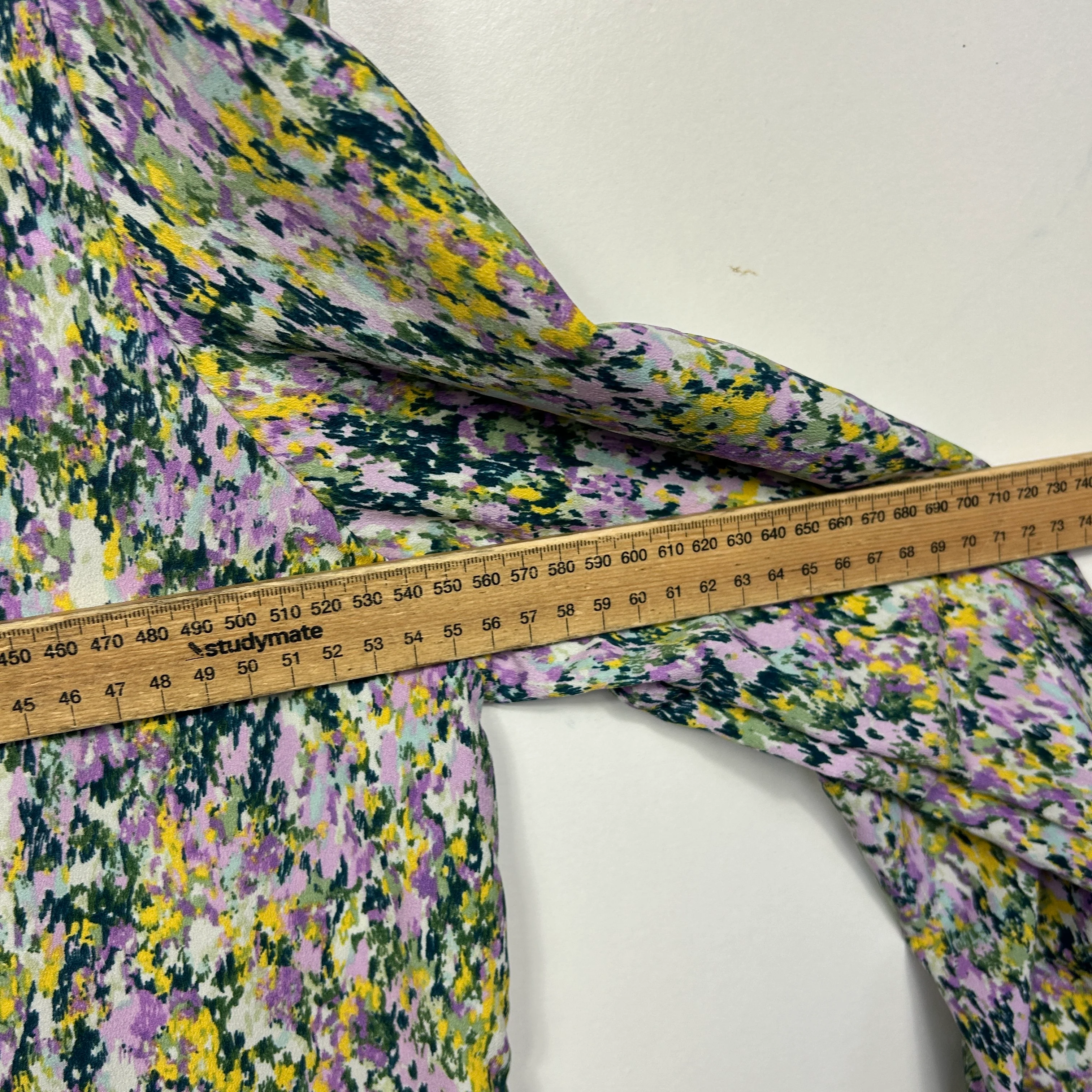 & Me Multicoloured Floral Tiered Dress - Size 18 - Image 5