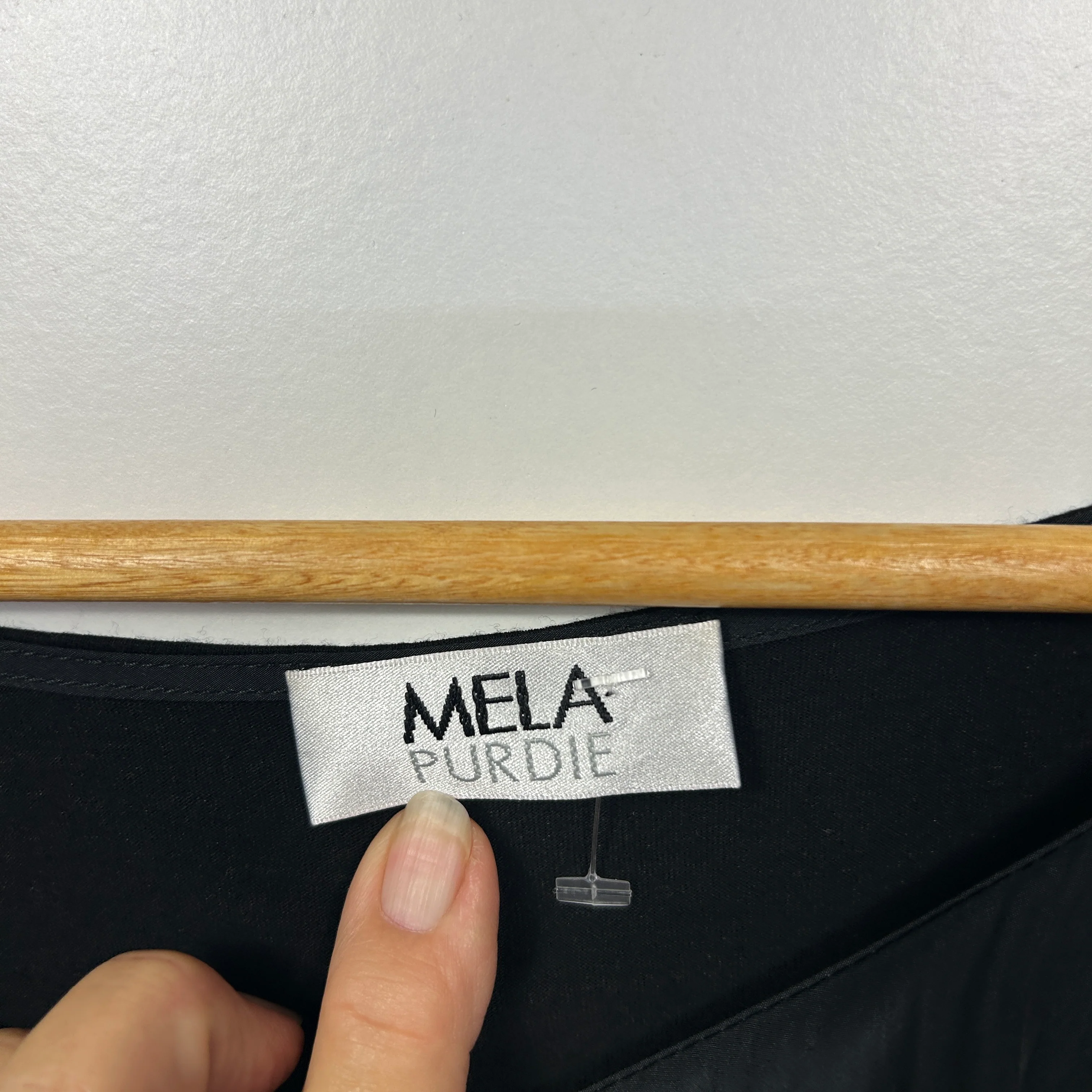Mela Purdie Black Top - Size L - Image 3