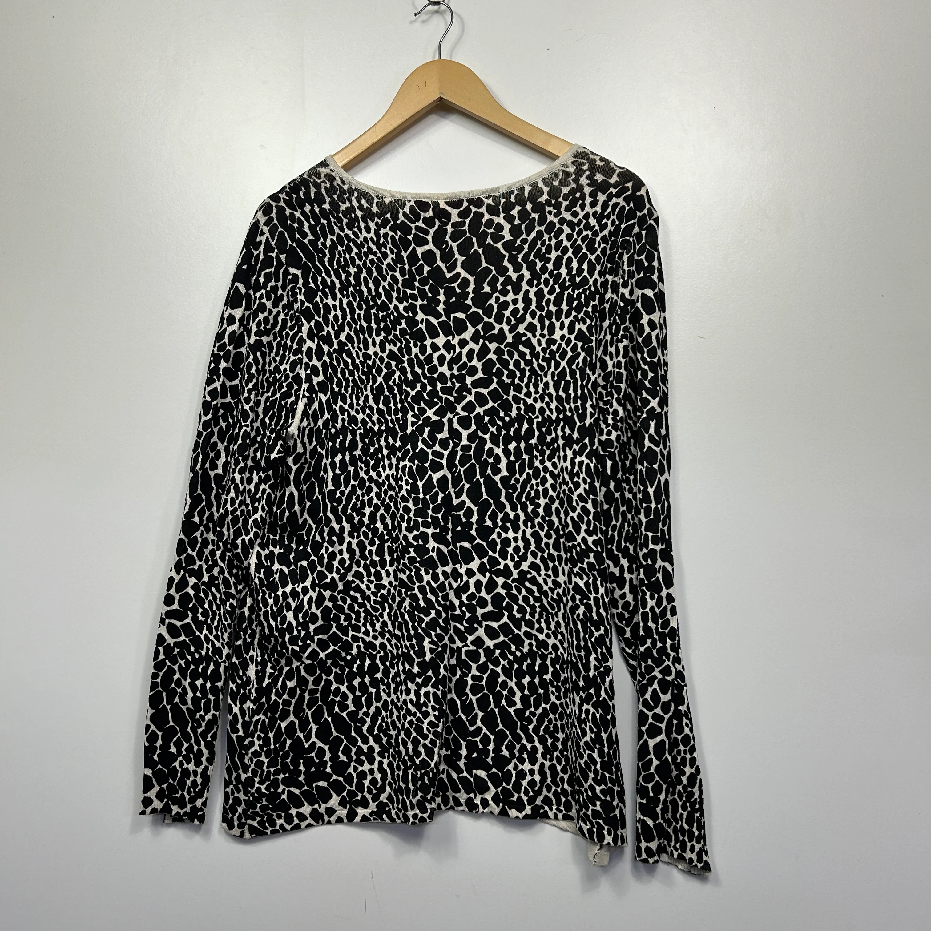 Millers Animal Print Jumper Knit Top - Size L - Image 2