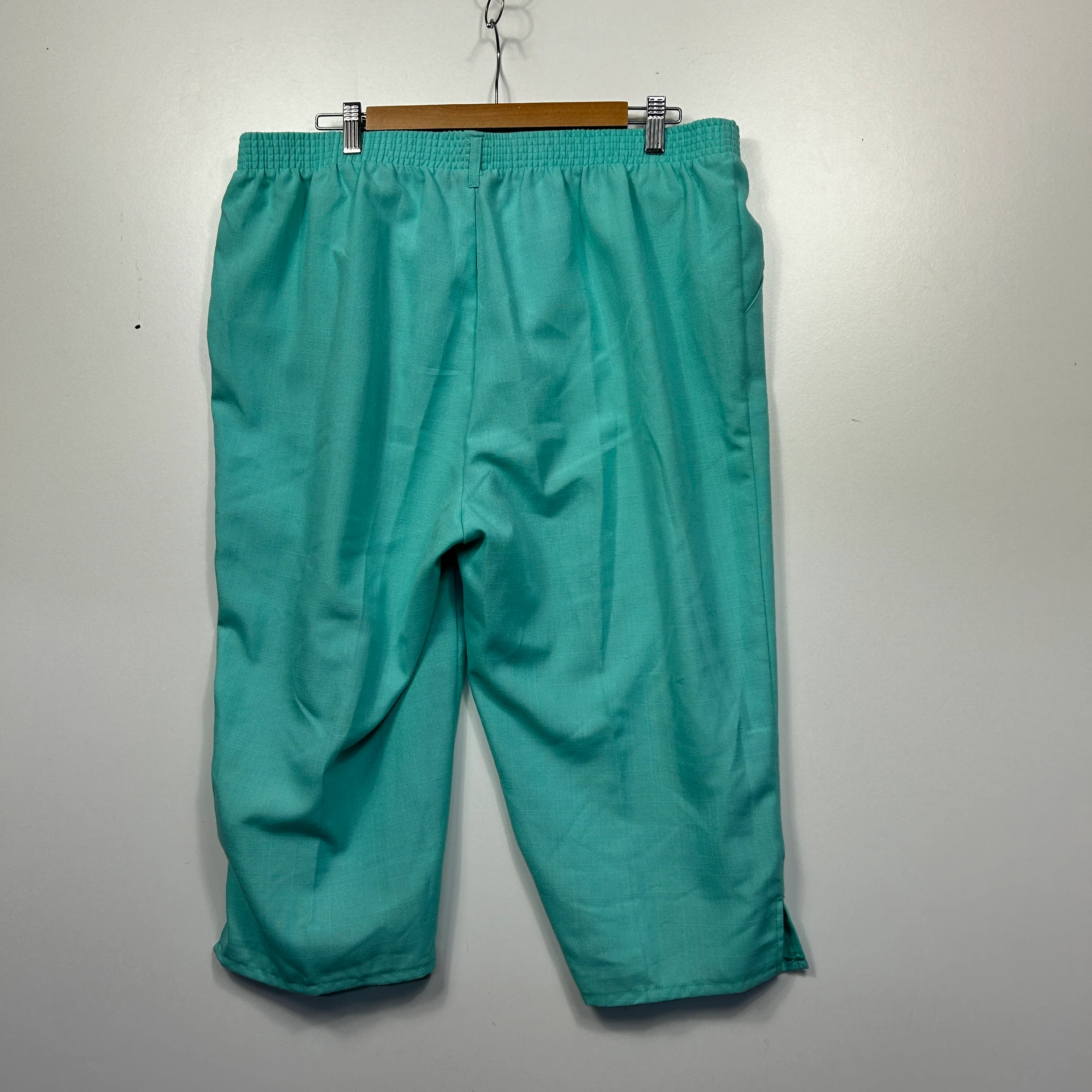 Millers Aqua Cropped Pants - Size 18 - Image 3