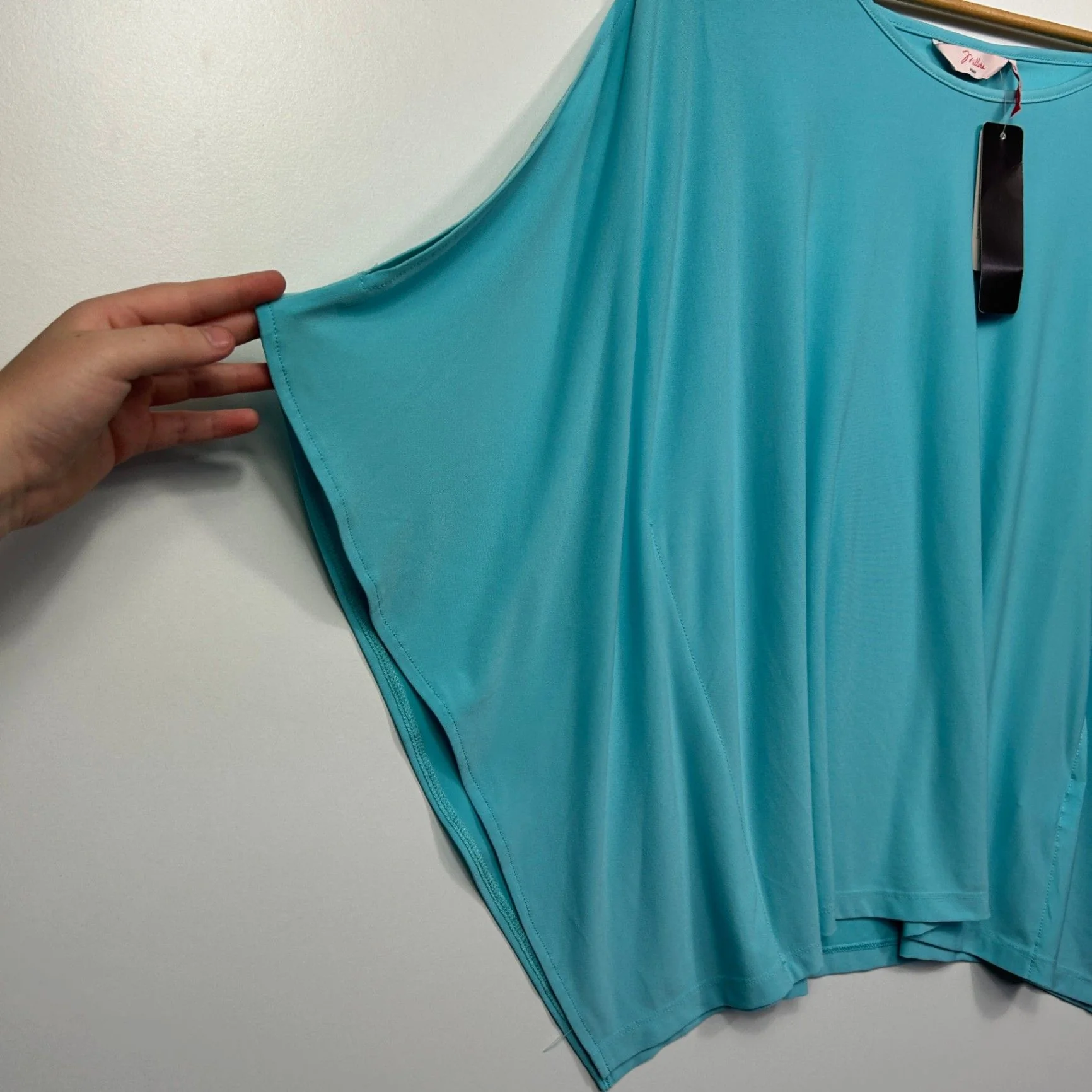 Millers Aqua Split Short Sleeve Tunic Top Size 16 - Image 8