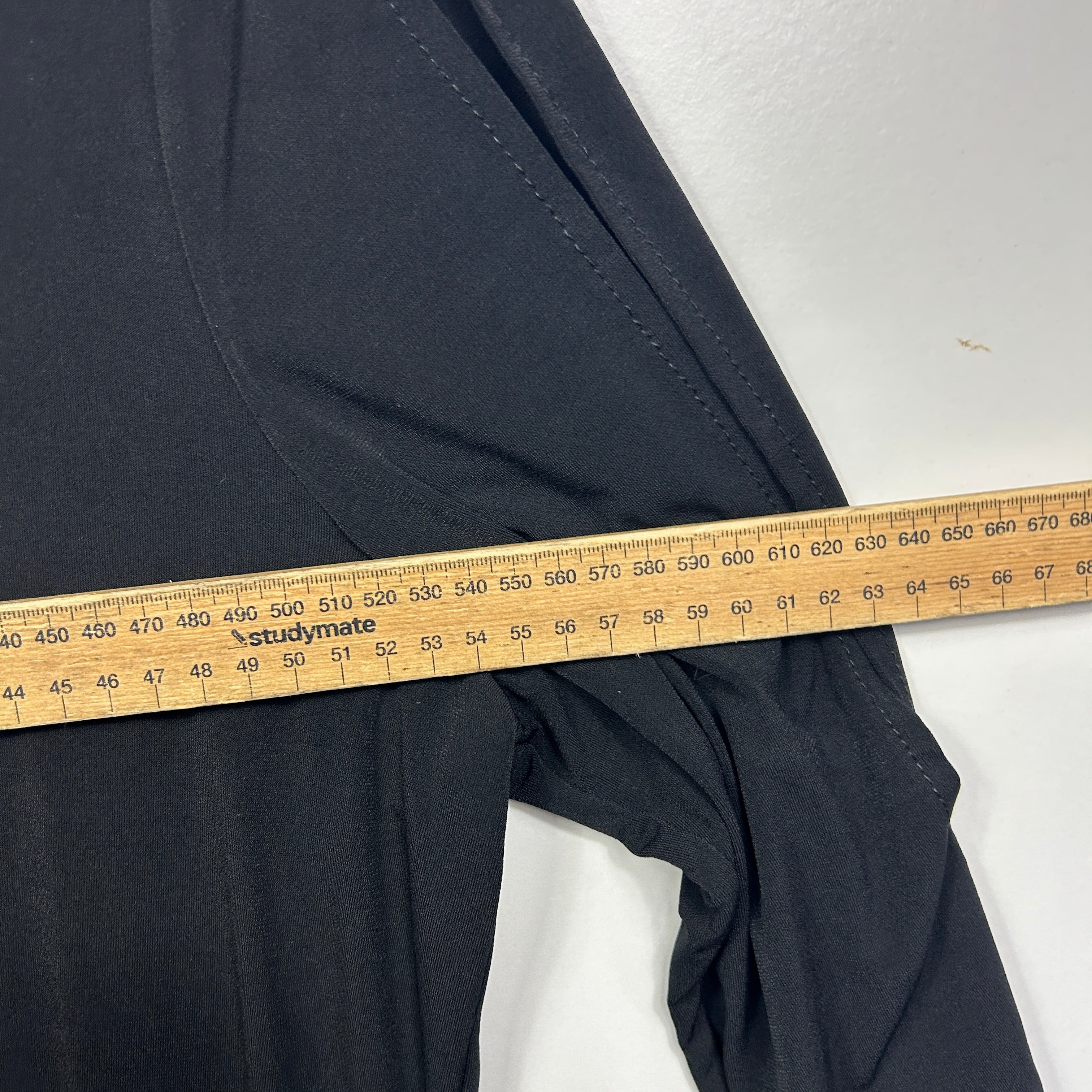 Millers Black Long Sleeve Midi Dress - Size 14 - Image 6