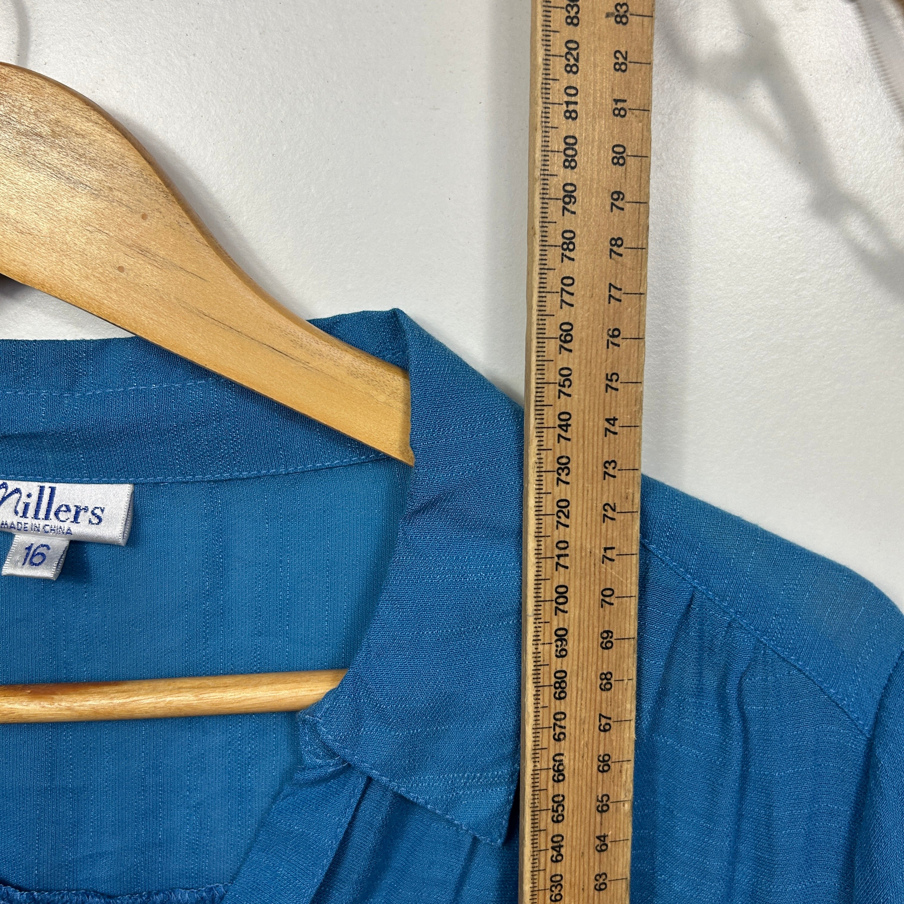 Millers Blue Shirt - Size 16 - Image 6