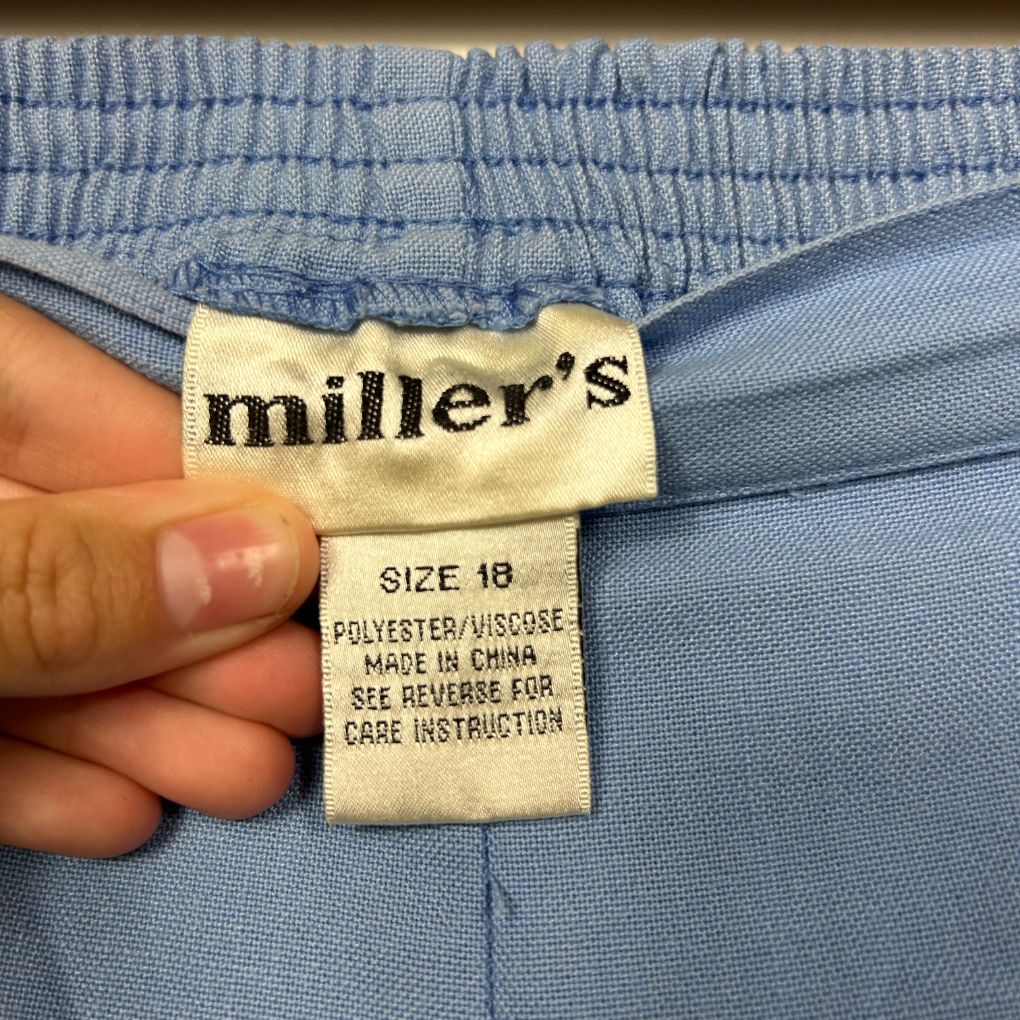 Millers Blue Shorts - Size 18 - Image 2