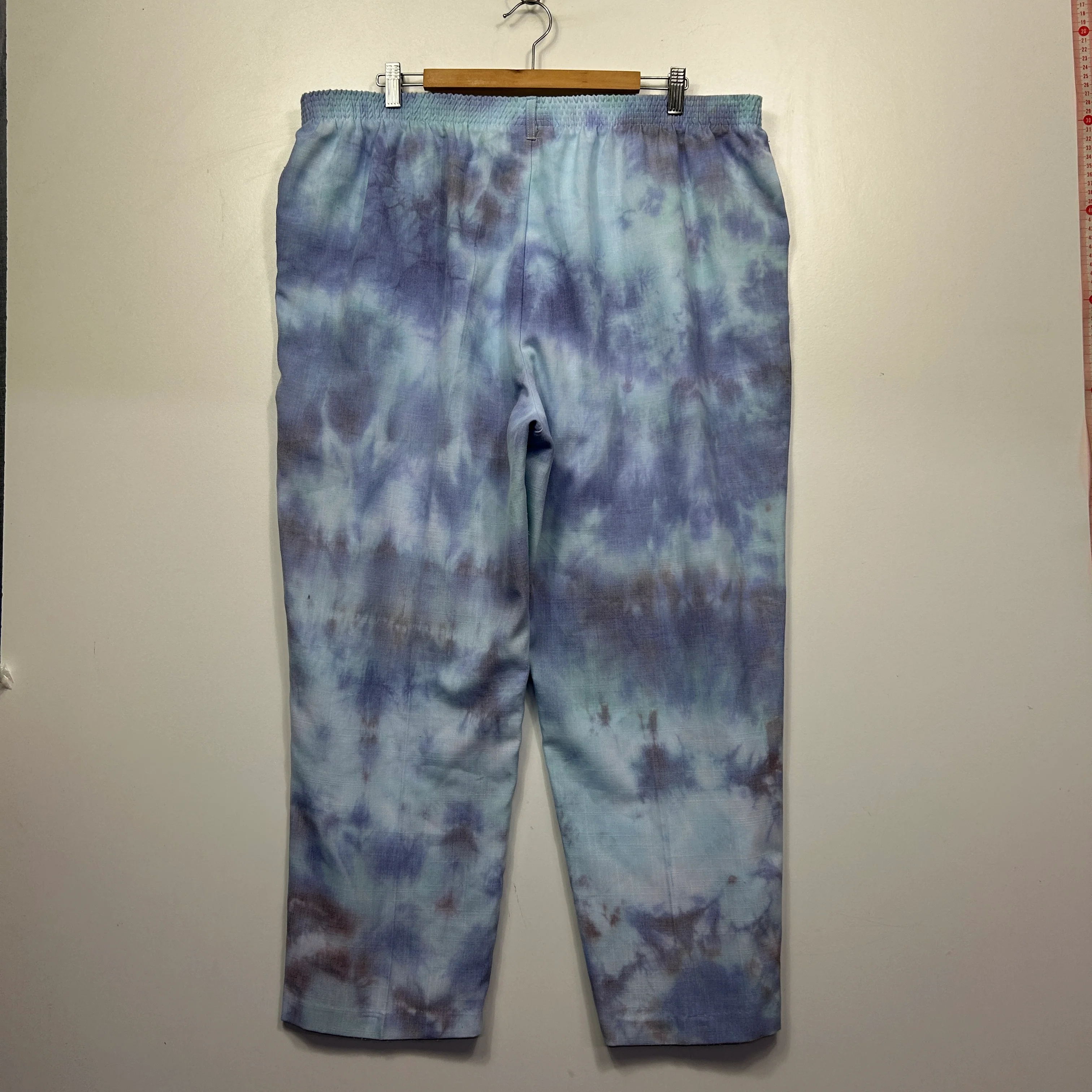 Millers Blue Tie-Dye Pants - Size 22 - Image 4