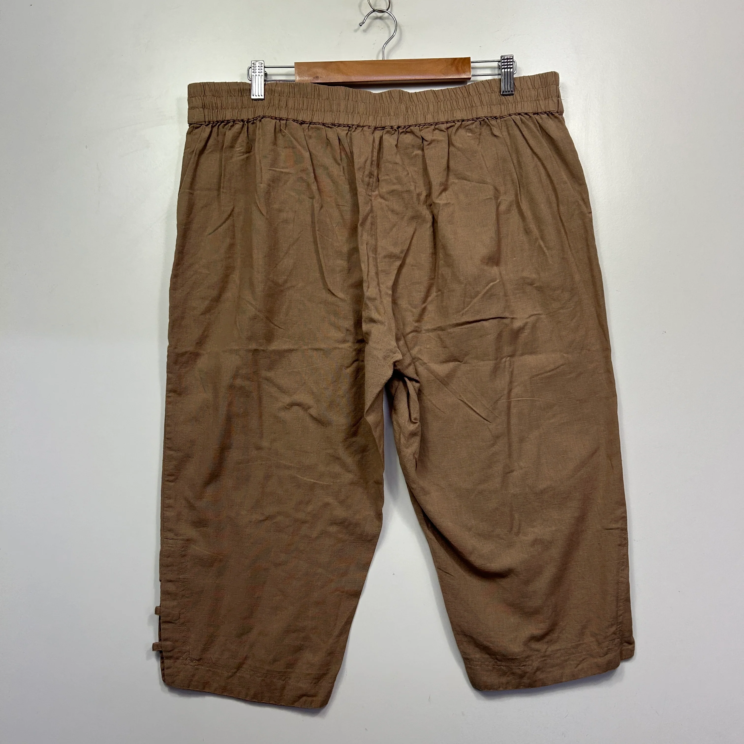 Millers Brown Cropped Pants - Size 18 - Image 2