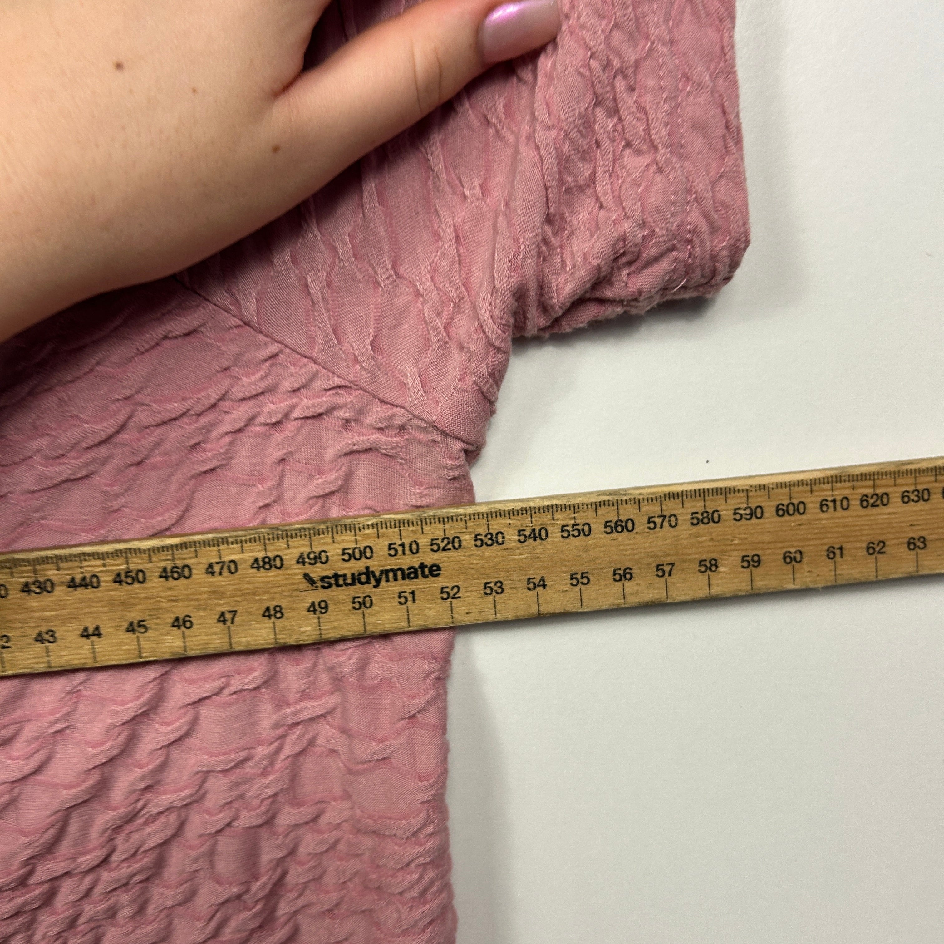 Millers Dusty Pink Textured Knit Top - Size 16 - Image 7