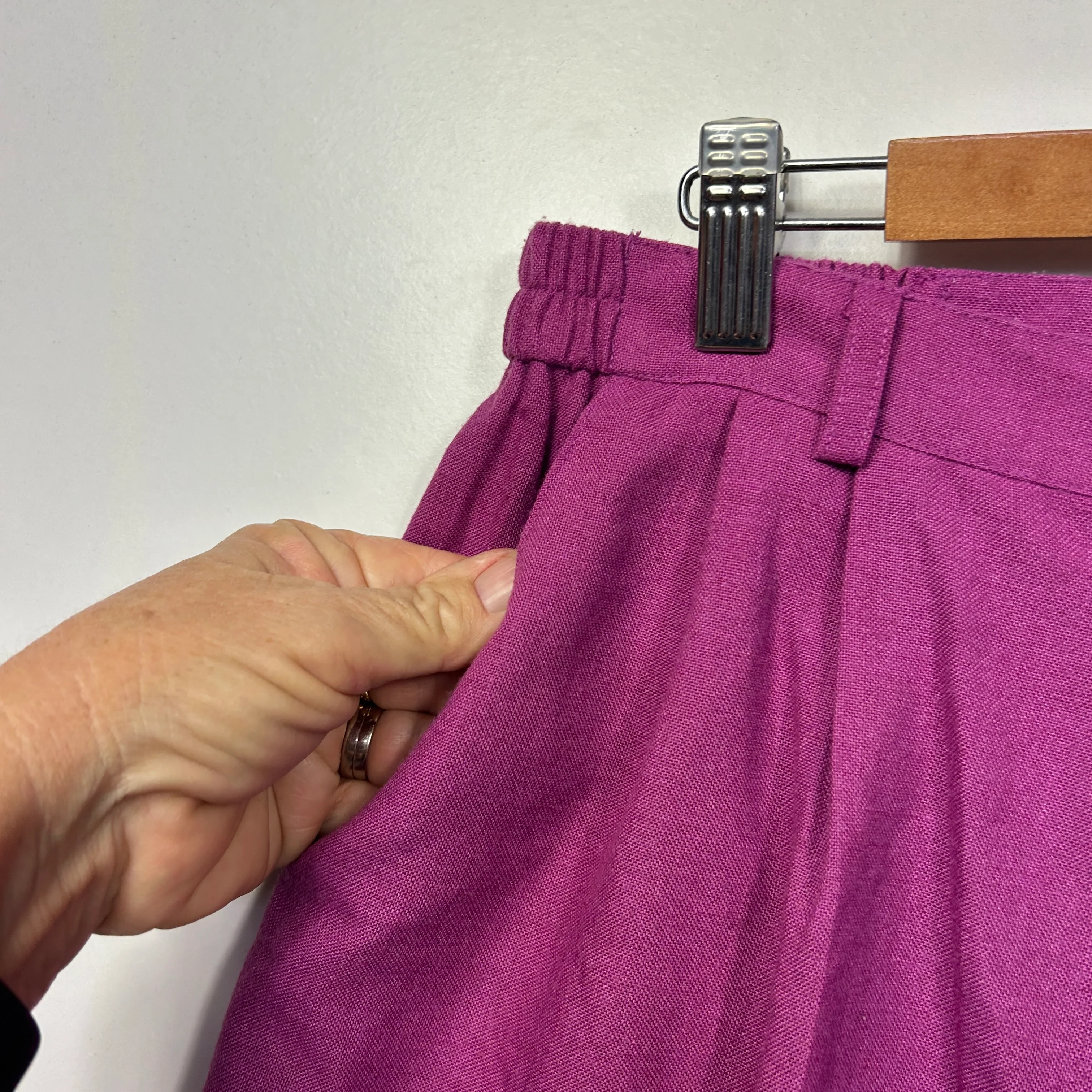 Vintage Millers Purple Shorts - Size 14 - Image 3