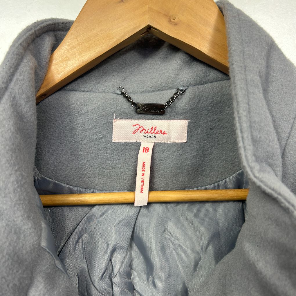 Millers Grey Coat - Size 18 - Image 4