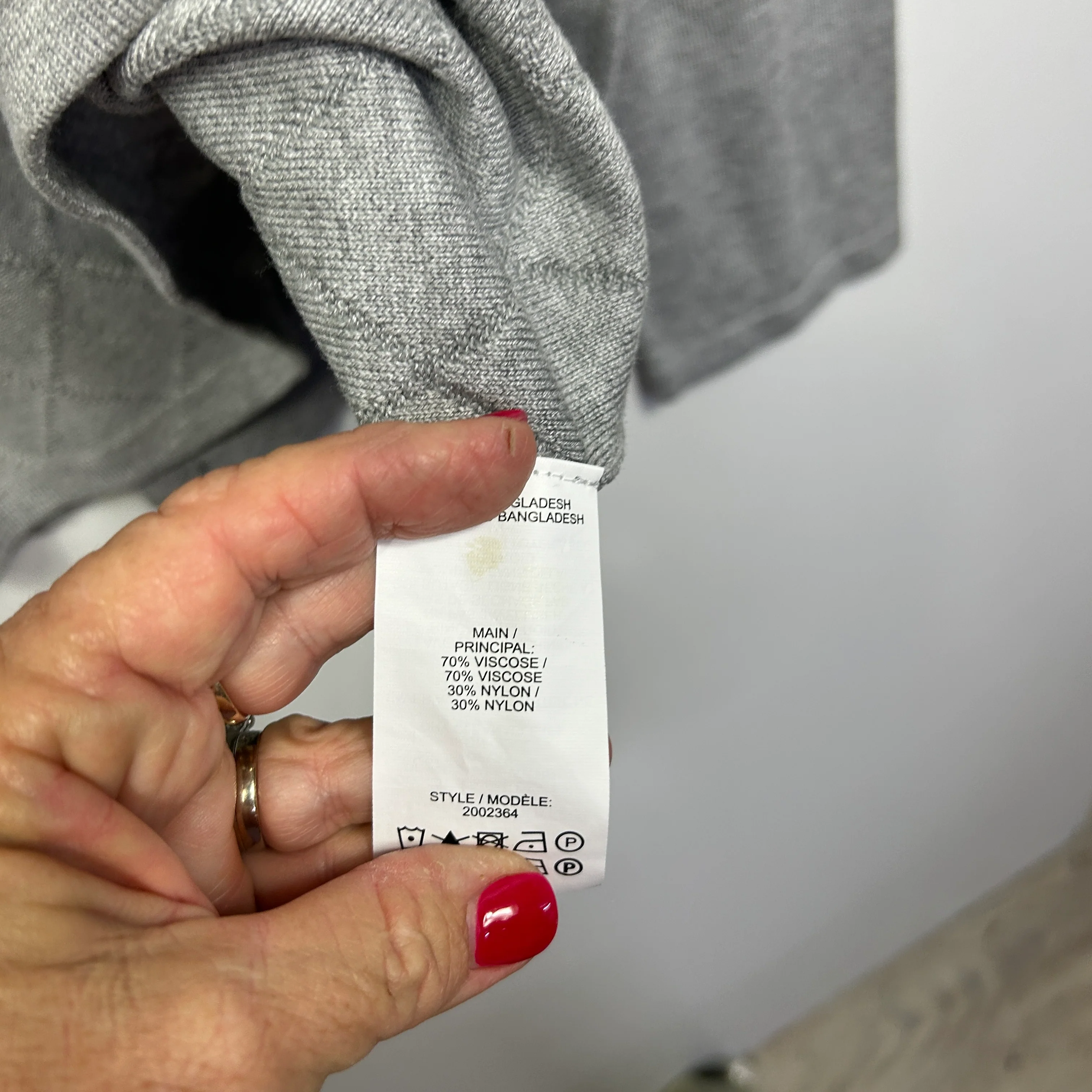 Millers Grey Jumper - Size XXL - Image 4