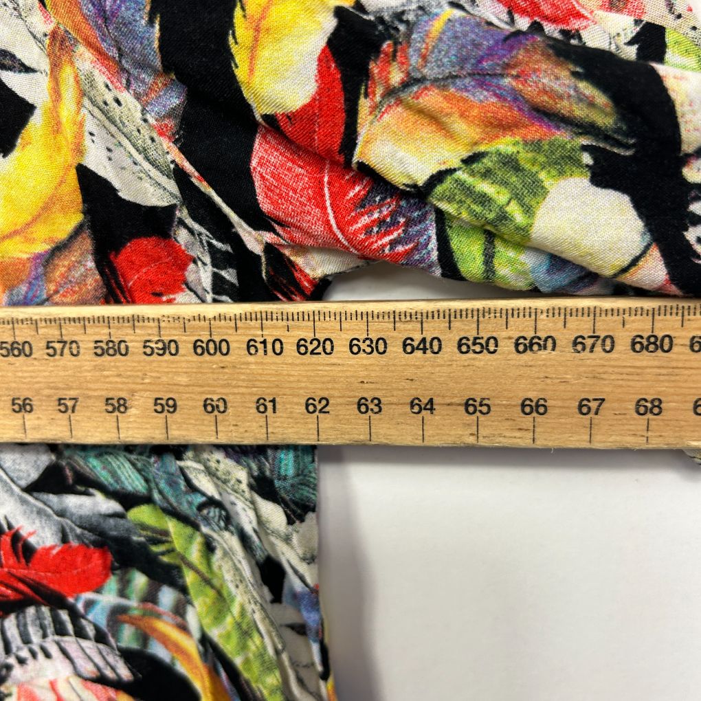 Missy Q Multicolour Tropical Print Top - Size 14 - Image 7