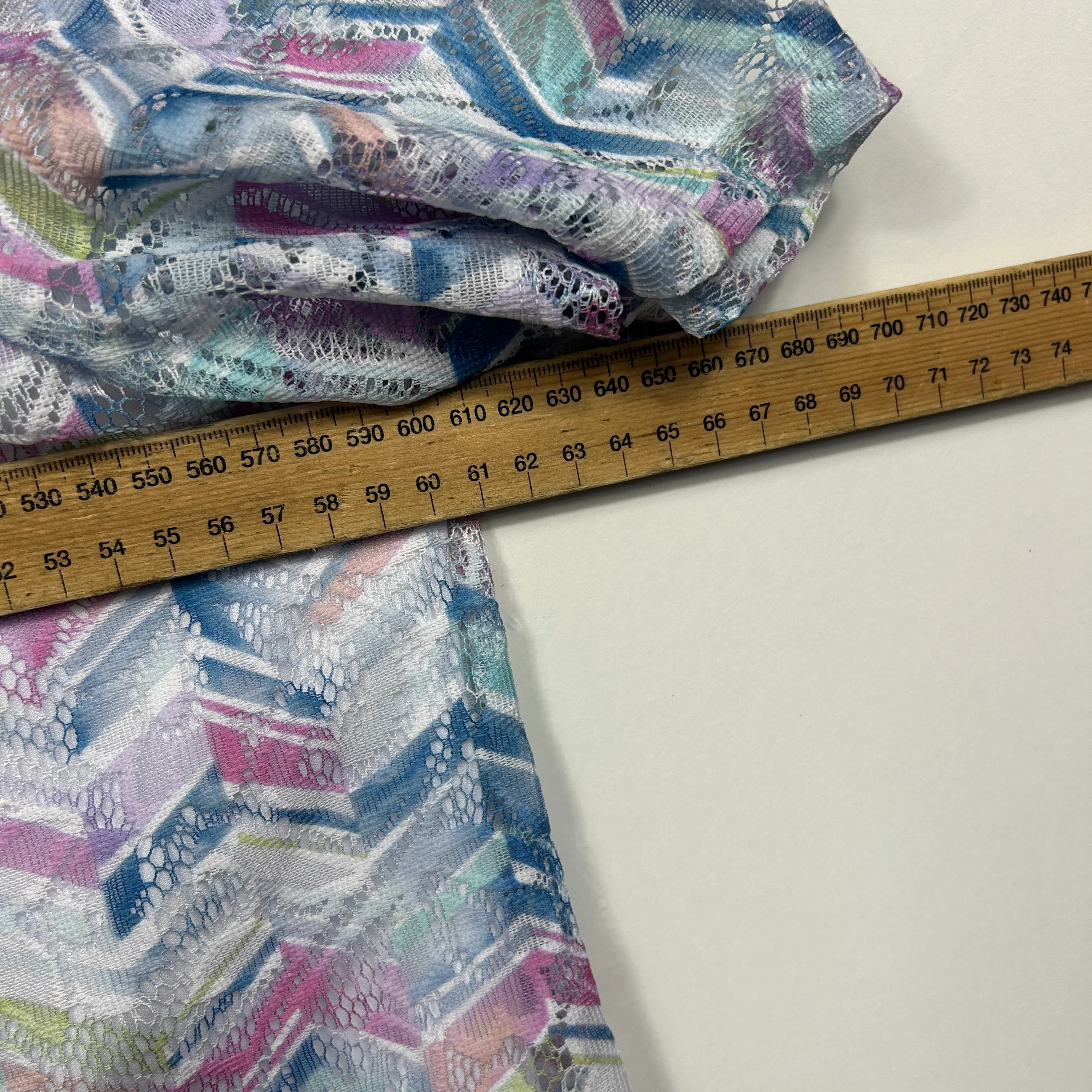 Millers Multicoloured Chevron Print Top - 20 - Image 5