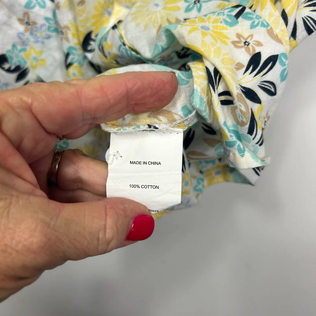 Millers Multicoloured Cotton Floral Shirt - Size 14 - Image 3