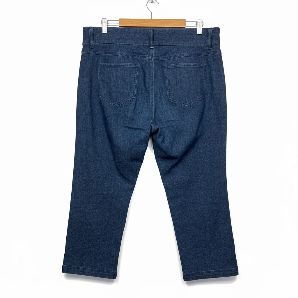 Millers Navy Denim Capri Pants - Size 16 - Image 2