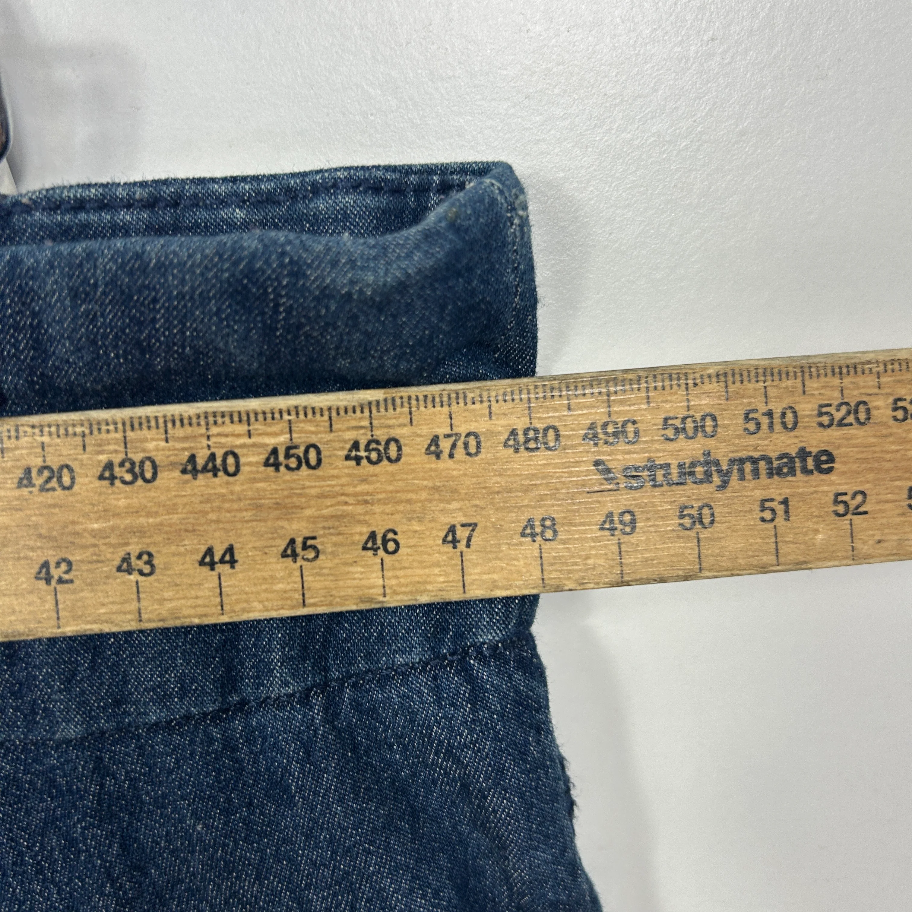 Millers Navy Denim Capri Pants - Size 16 - Image 5
