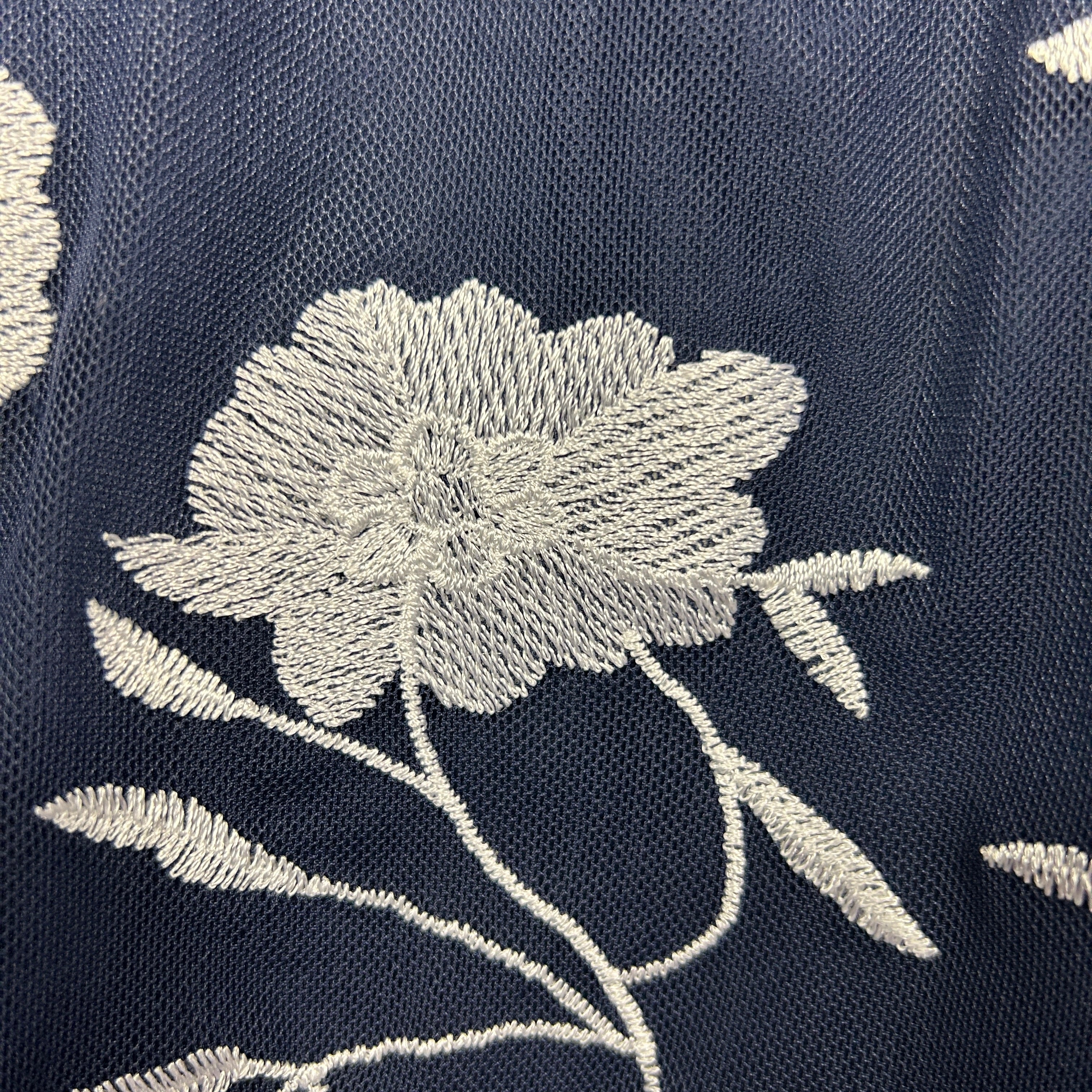 Millers Navy Embroidered Floral Top - Size 18 - Image 3
