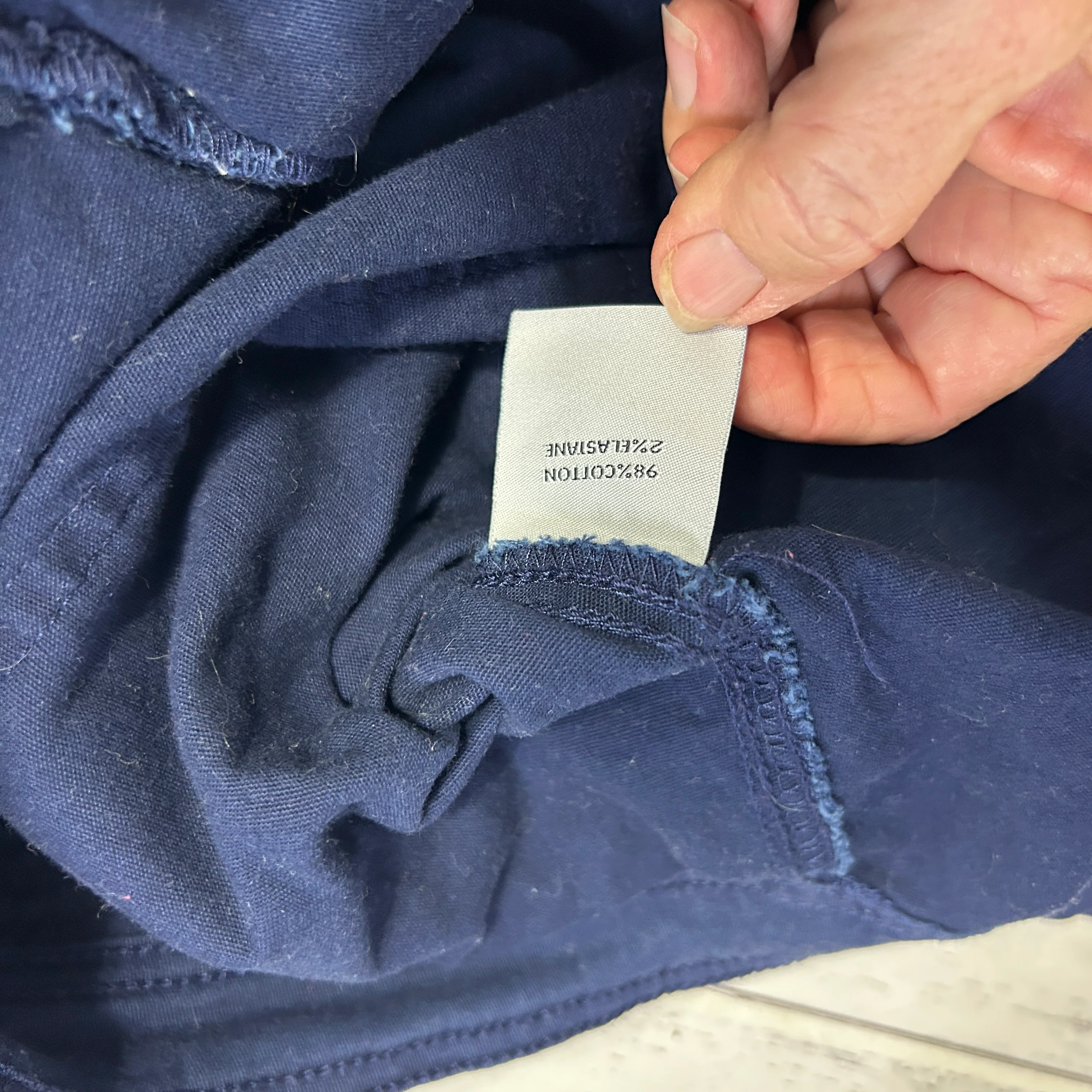 Millers Navy Shorts - Size 26 - Image 3