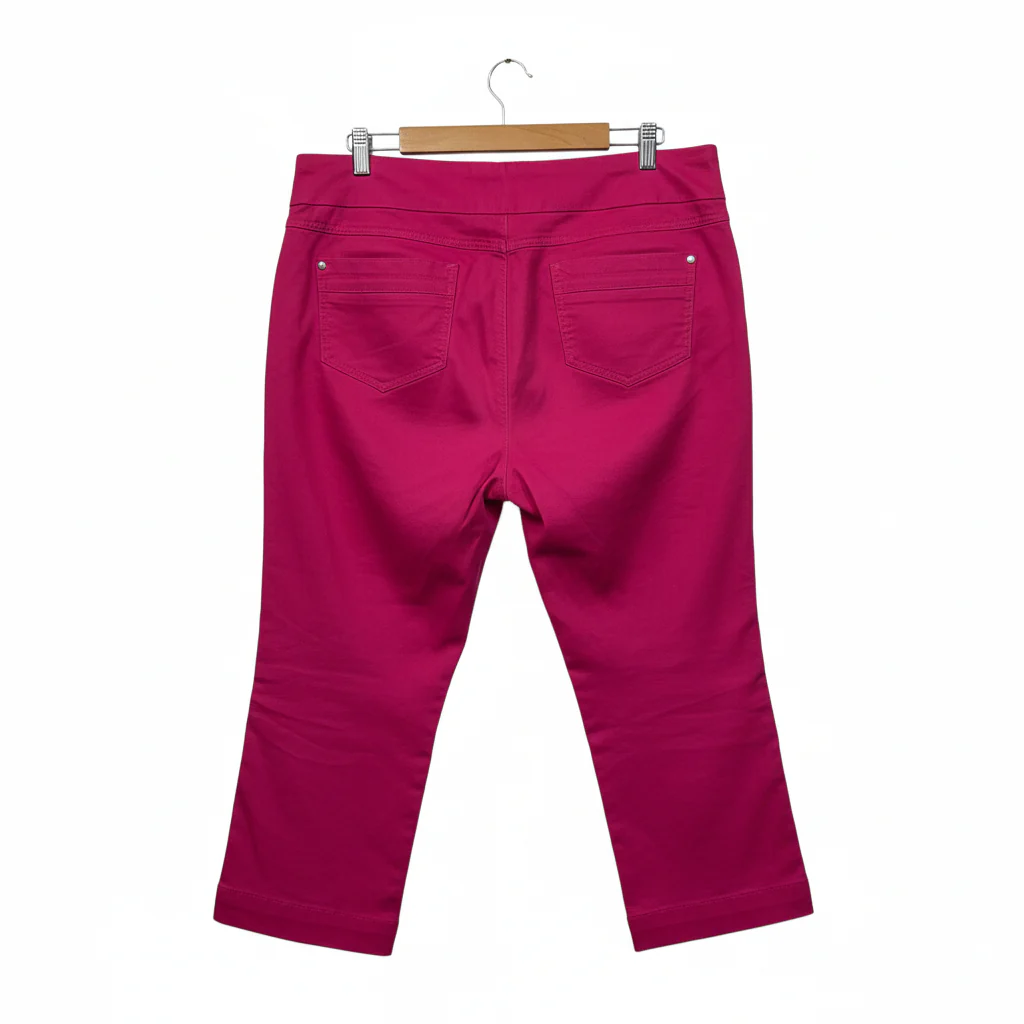 Millers Pink Capri Pants - Size 16 - Image 2