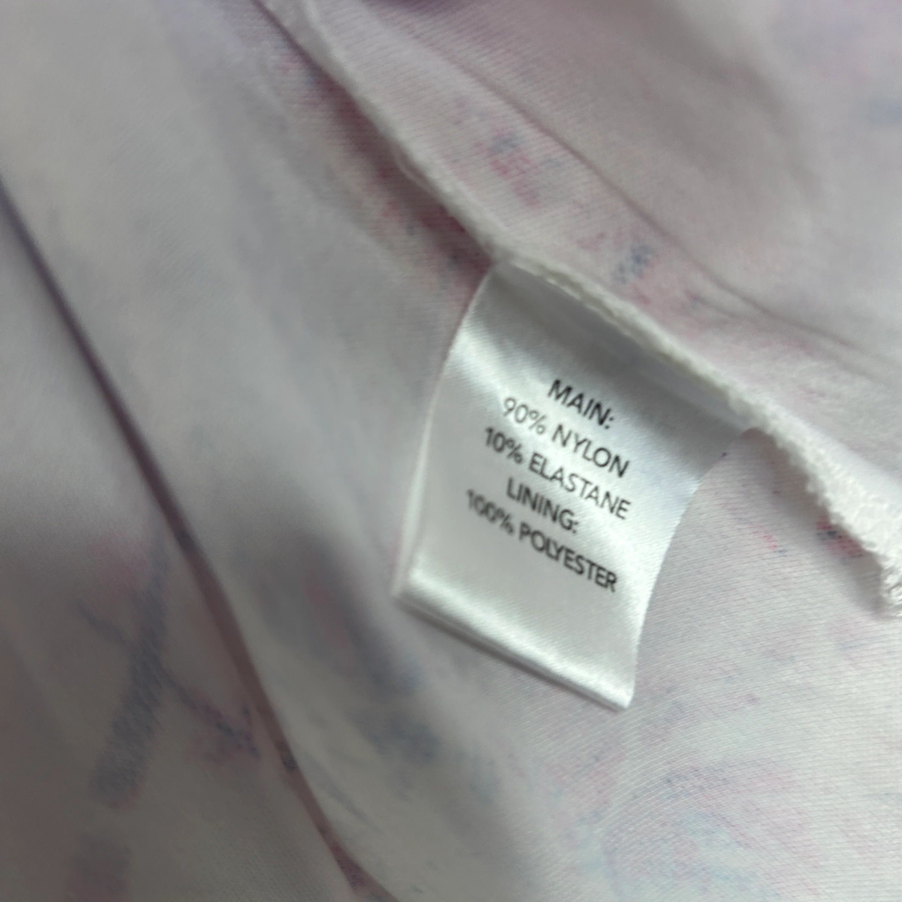Millers Pink Purple Abstract Print Layered Top - Size 16 - Image 4