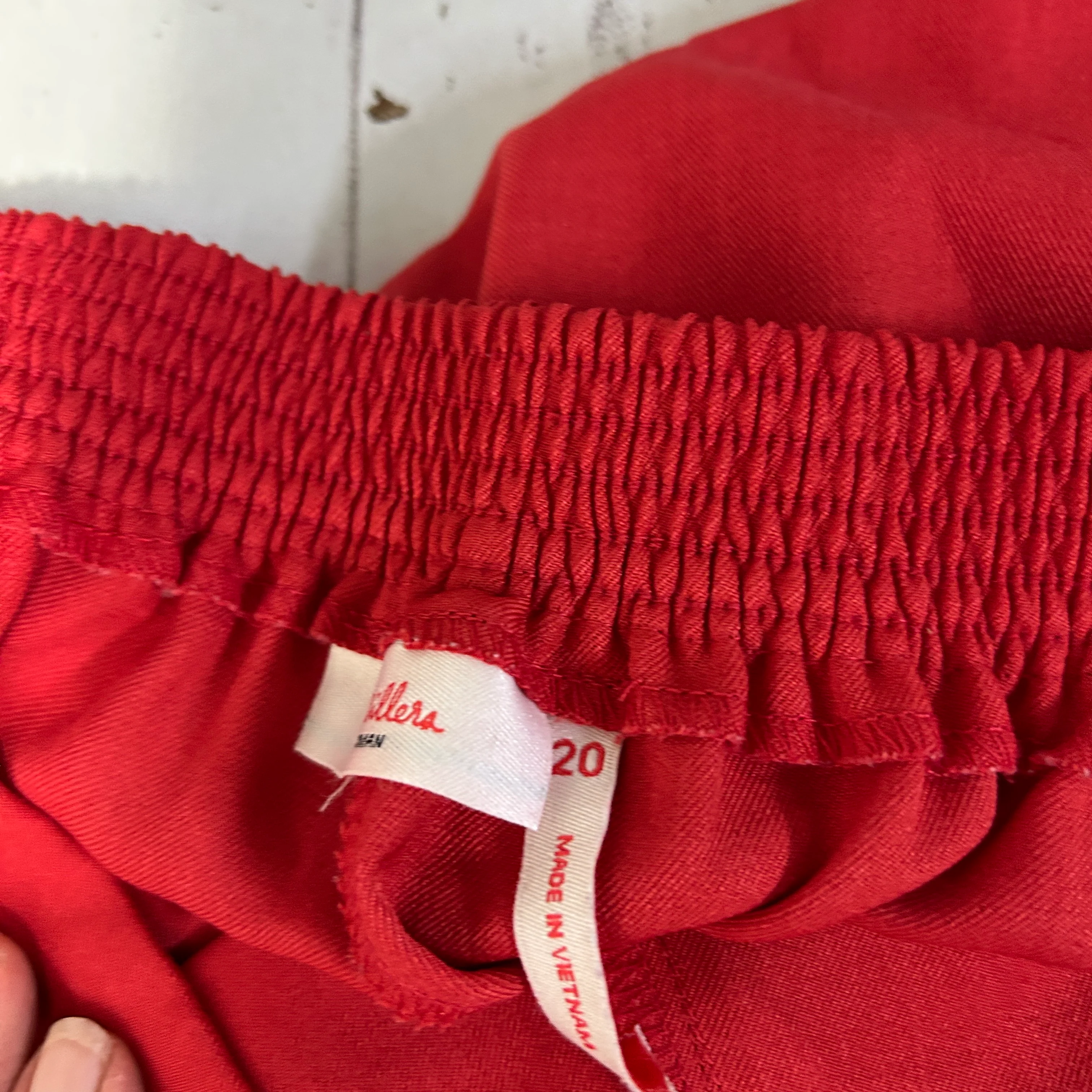 Millers Red Cropped Pants - Size 20 - Image 3