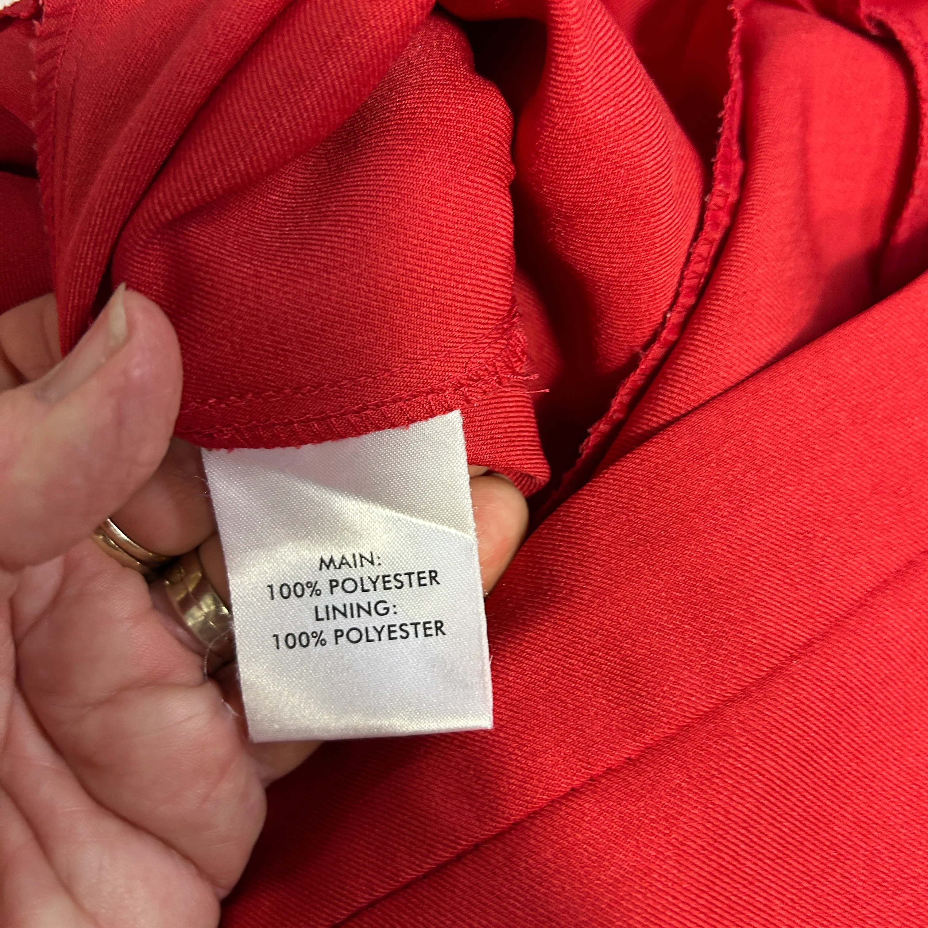 Millers Red Cropped Pants - Size 20 - Image 4