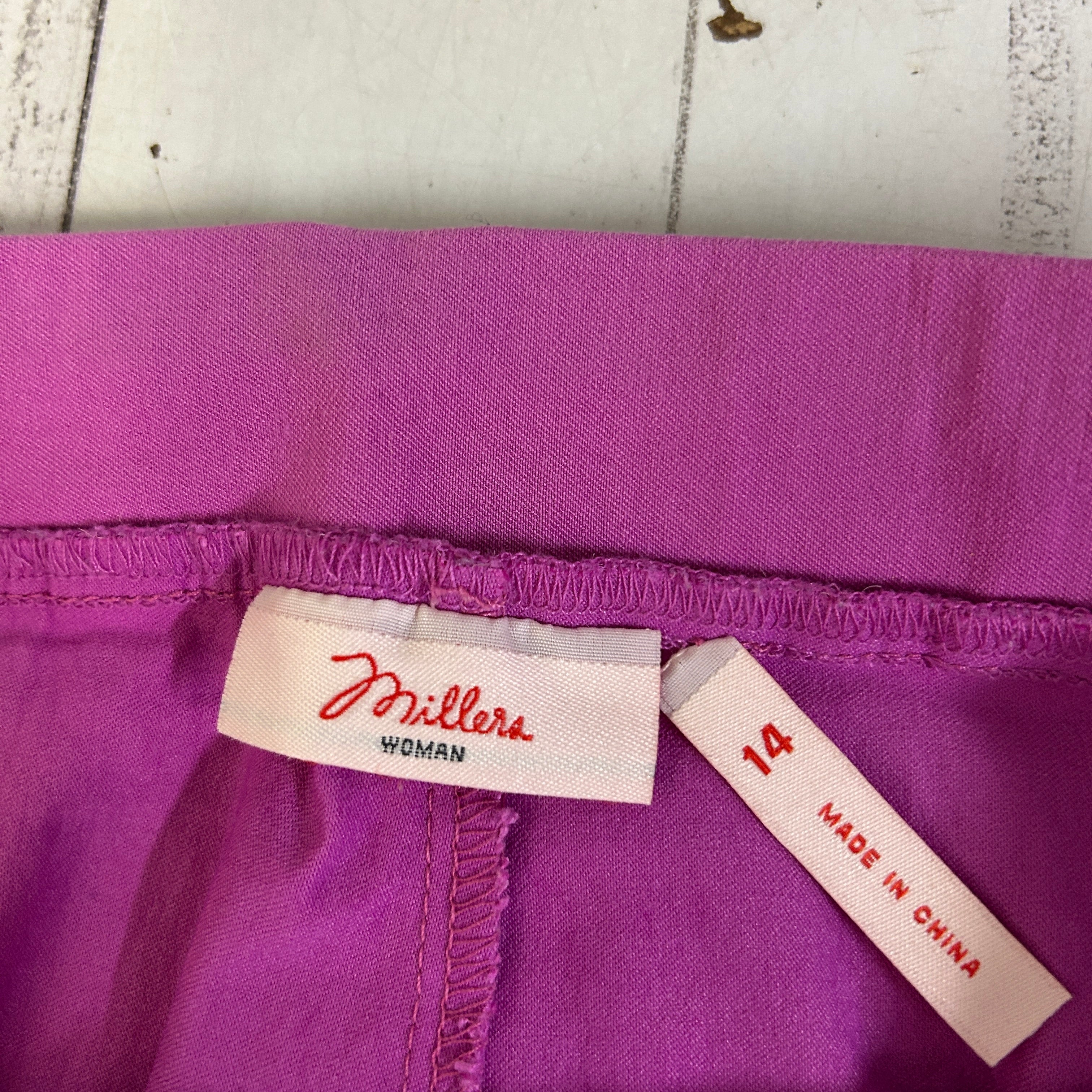 Millers Pink Longline Shorts - Size 14 - Image 3