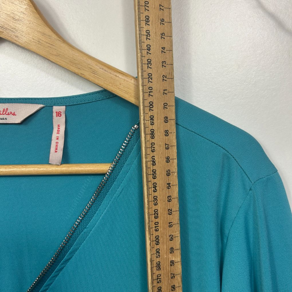 Millers Teal Blouse - Size 16 - Image 5