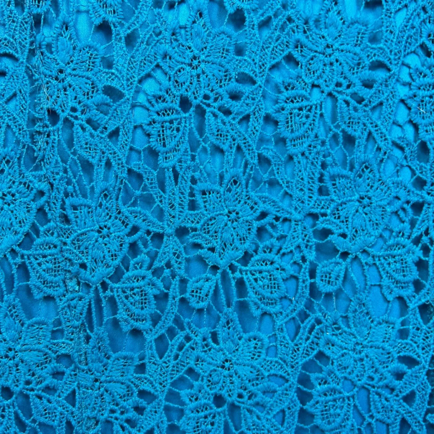 Millers Teal Blue Sleeveless Lace Overlay Sheath Dress Size 16 - Image 3