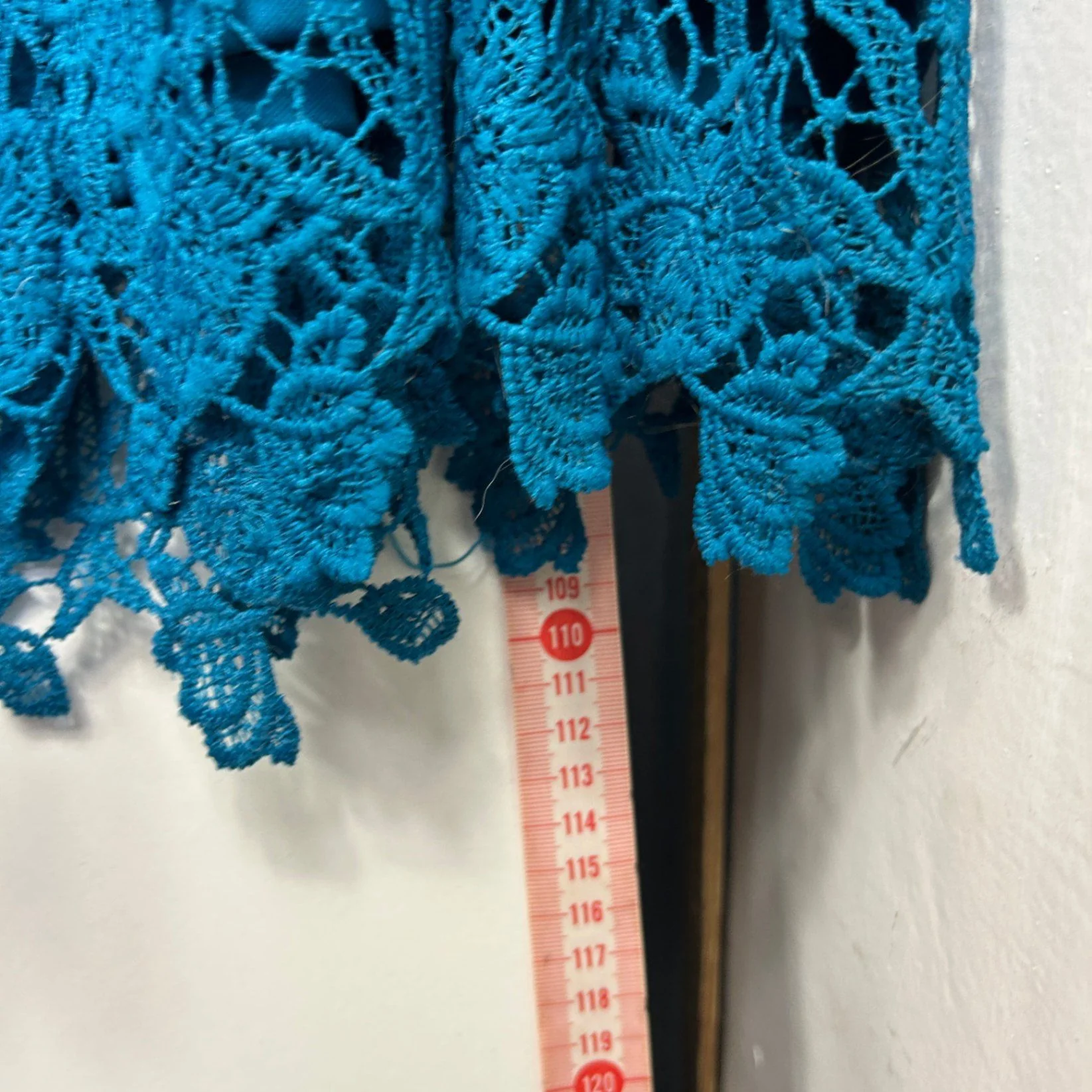 Millers Teal Blue Sleeveless Lace Overlay Sheath Dress Size 16 - Image 7