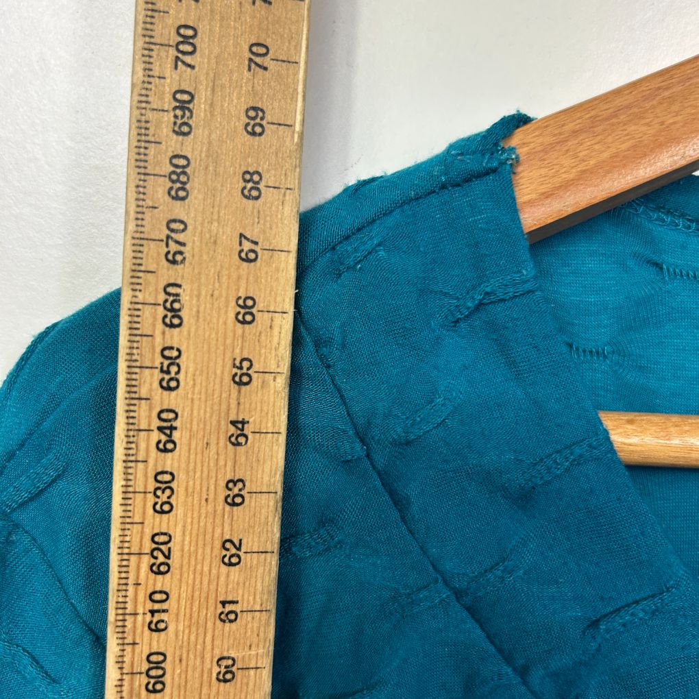 Millers Teal Textured Top Size 22 - Image 6