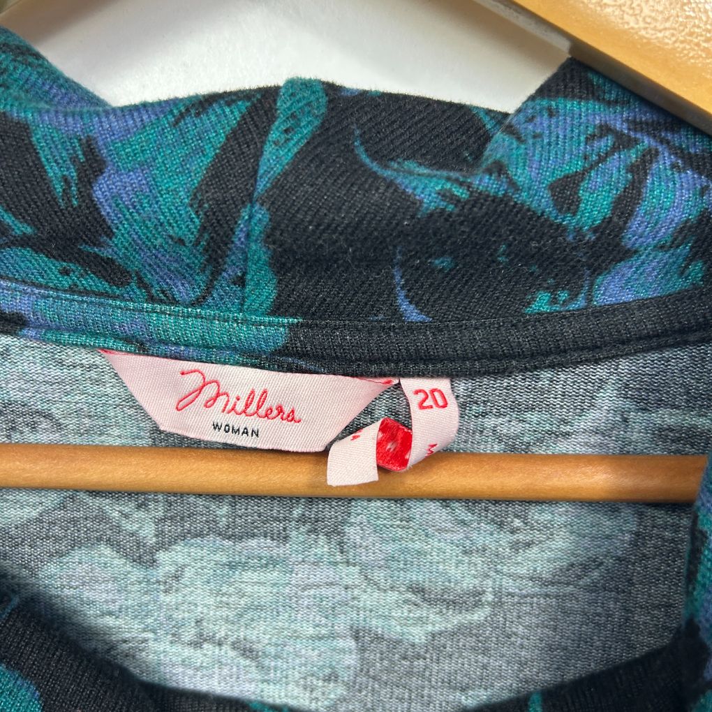 Millers Teal Top - Size 20 - Image 3