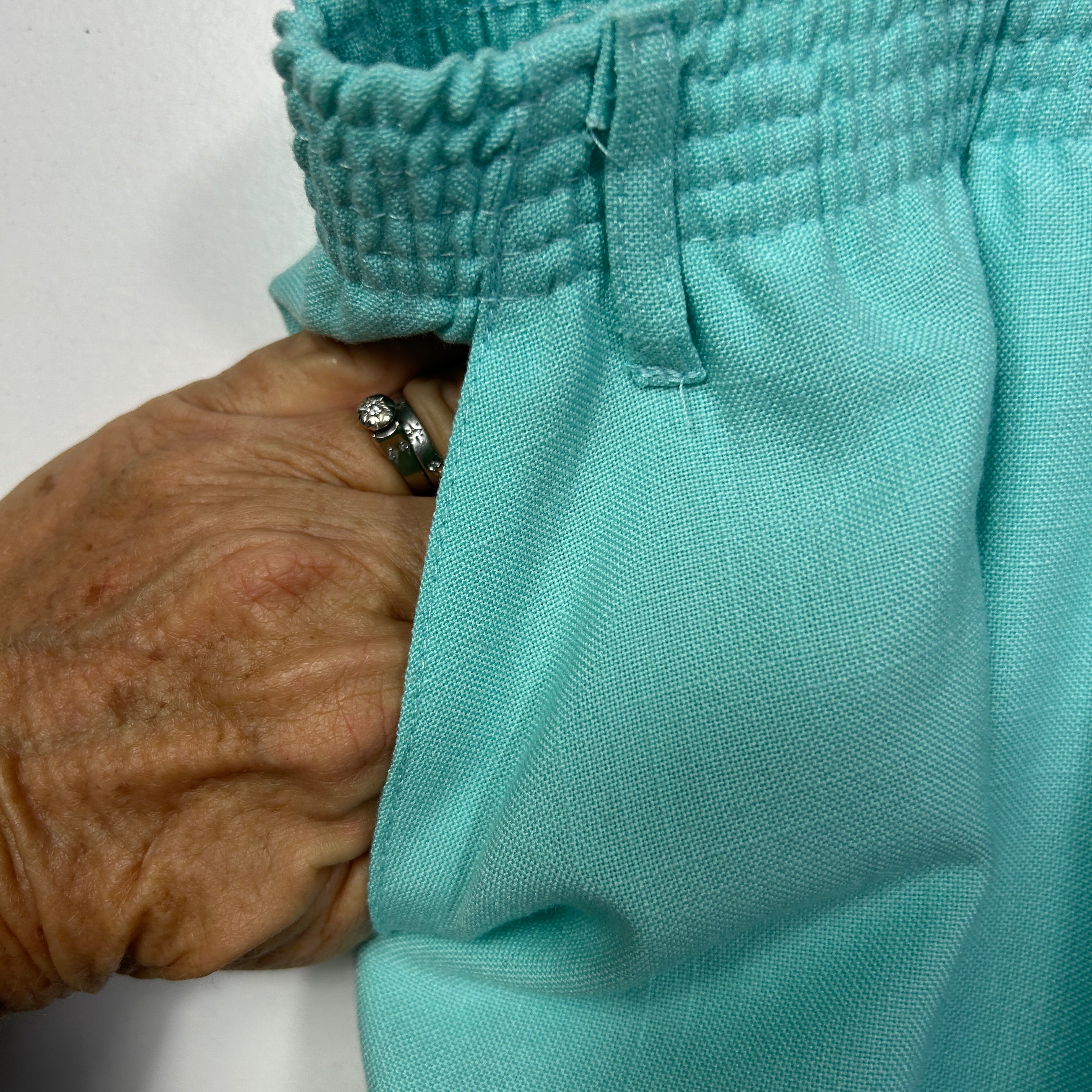 Millers Turquoise Pants - Size 18 - Image 3