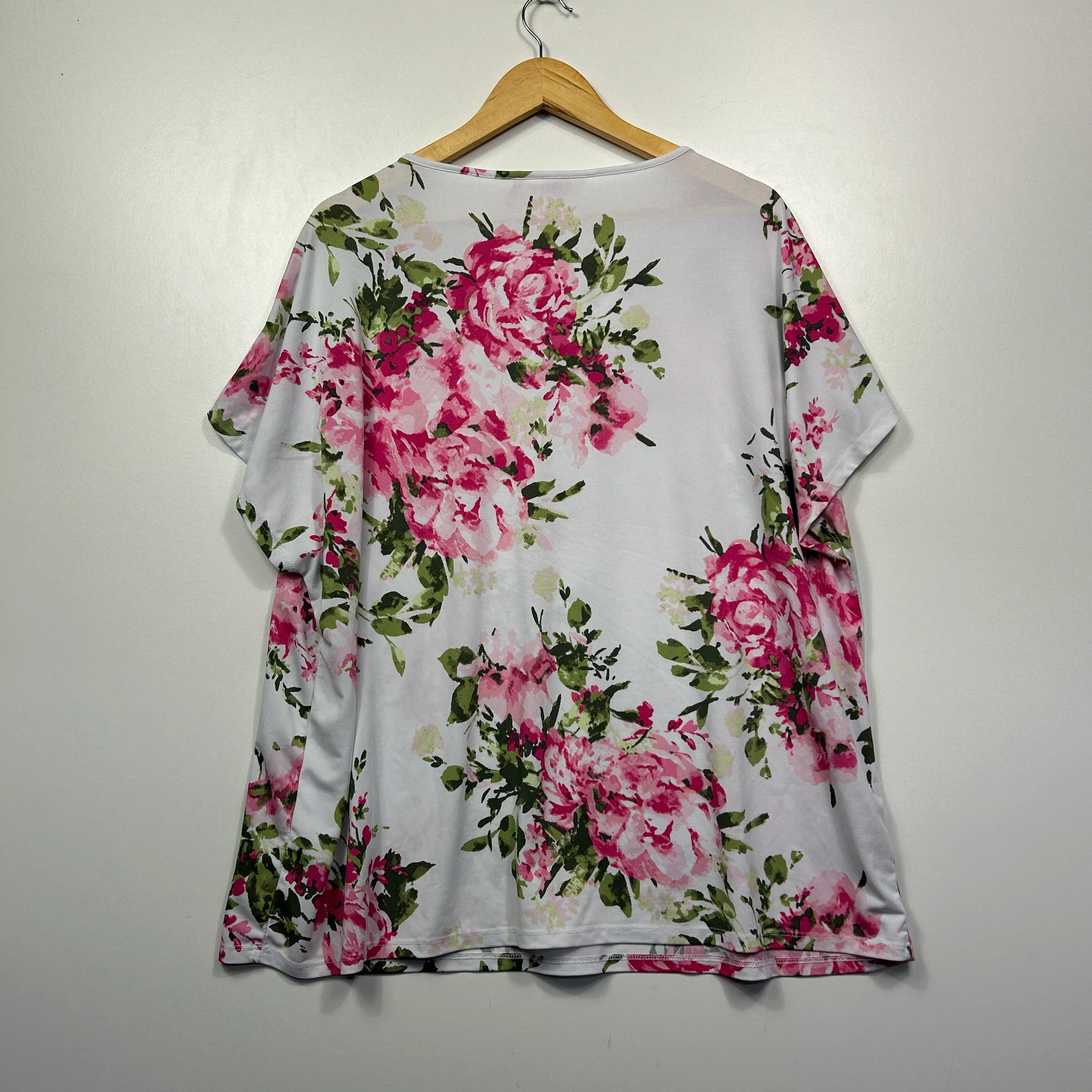 Millers White Floral Print Top - Size 20 - Image 4
