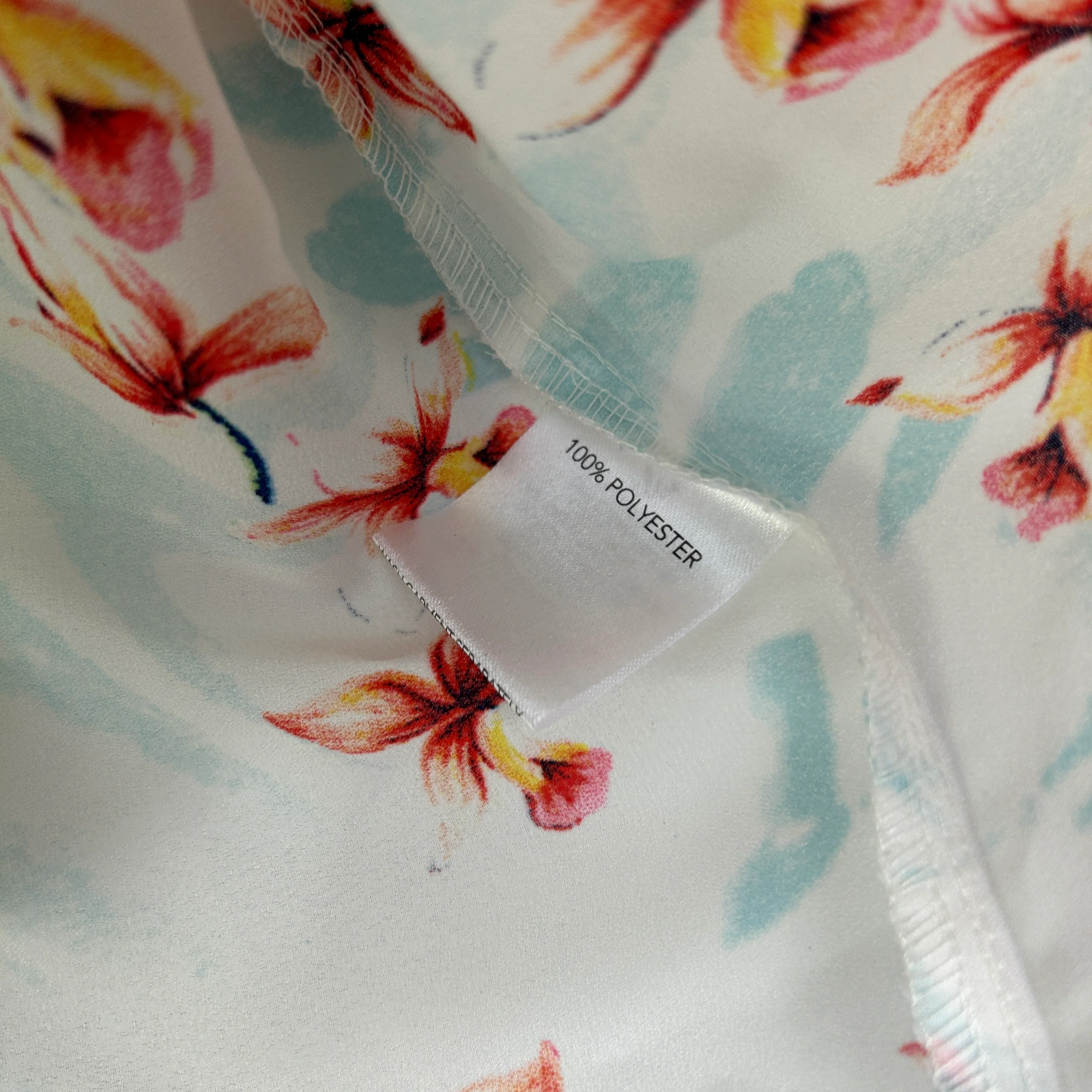 Millers White Tropical Floral Print Top - Size 14 - Image 3