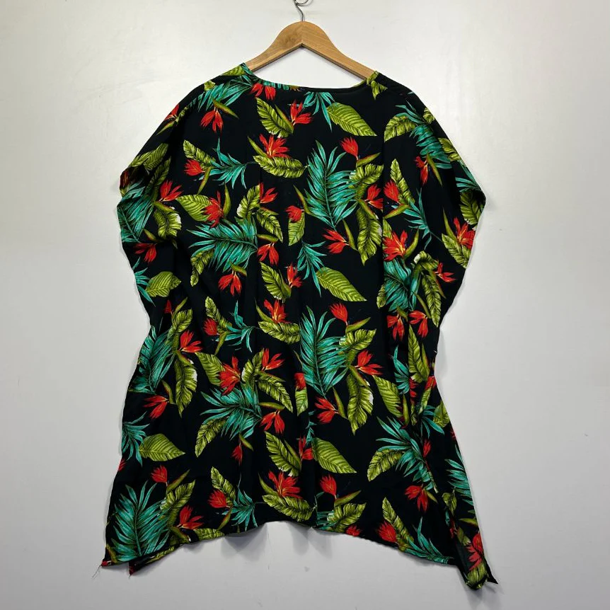 Millers Woman Dark Tropical Print Top - Size 16 - Image 2