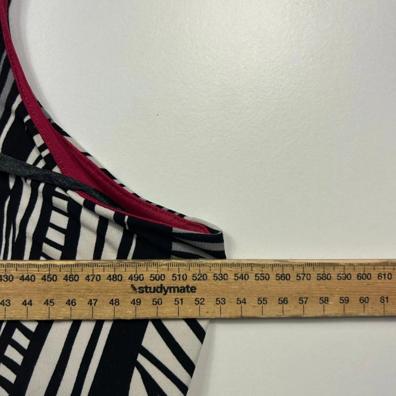 Millers Womens Black White Red Sleeveless Maxi Size 18 Dress - Image 4