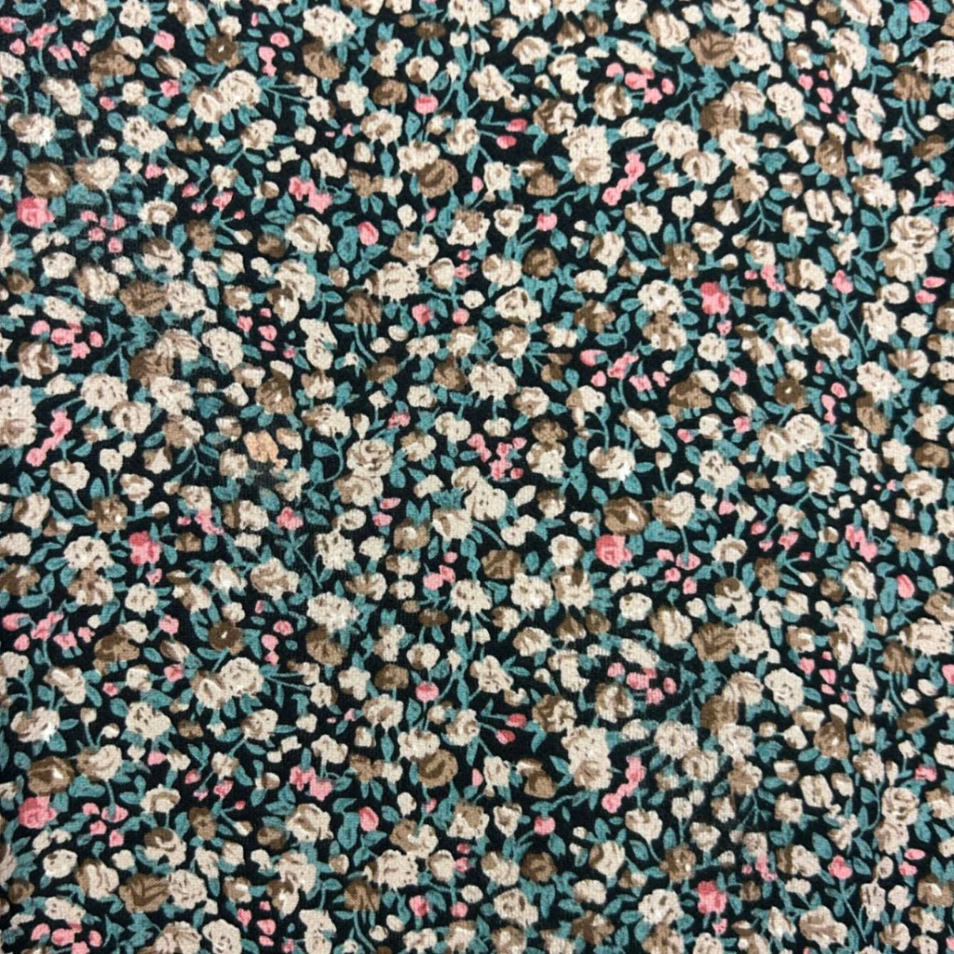 Miracle Multicoloured Floral Long Sleeve Smock Dress Size 14 - Image 3