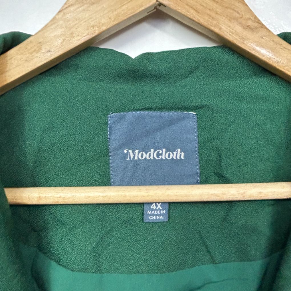 ModCloth Green Dress Size 4X - Image 2