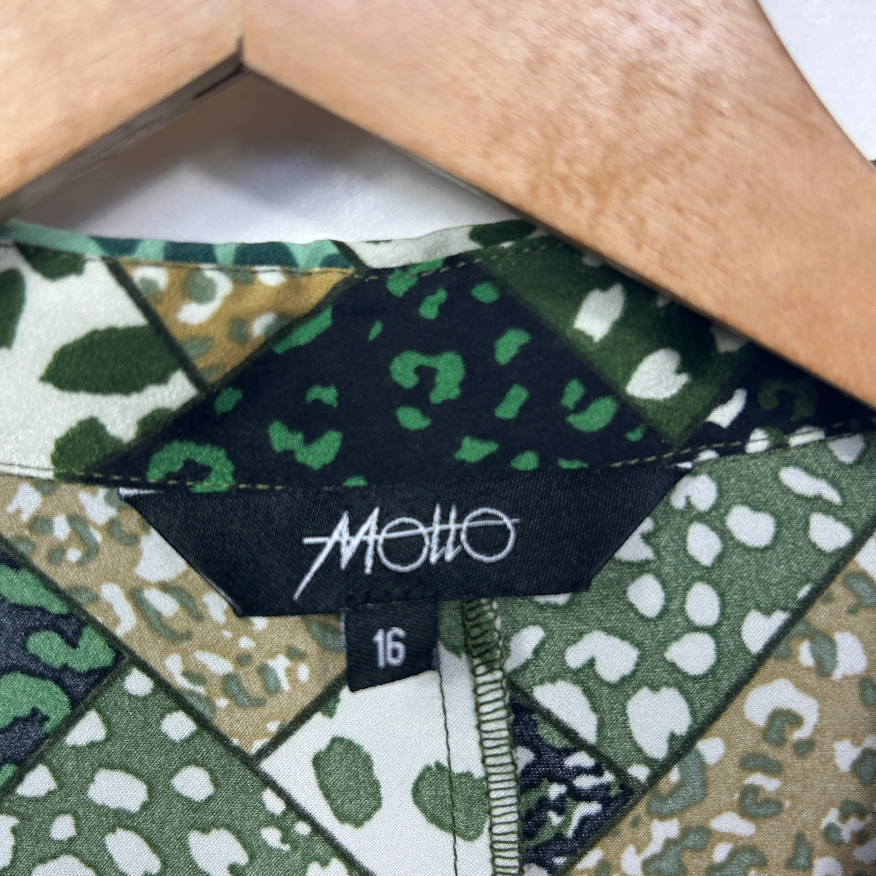 Motto Multicoloured Shirt - Size 16 - Image 2